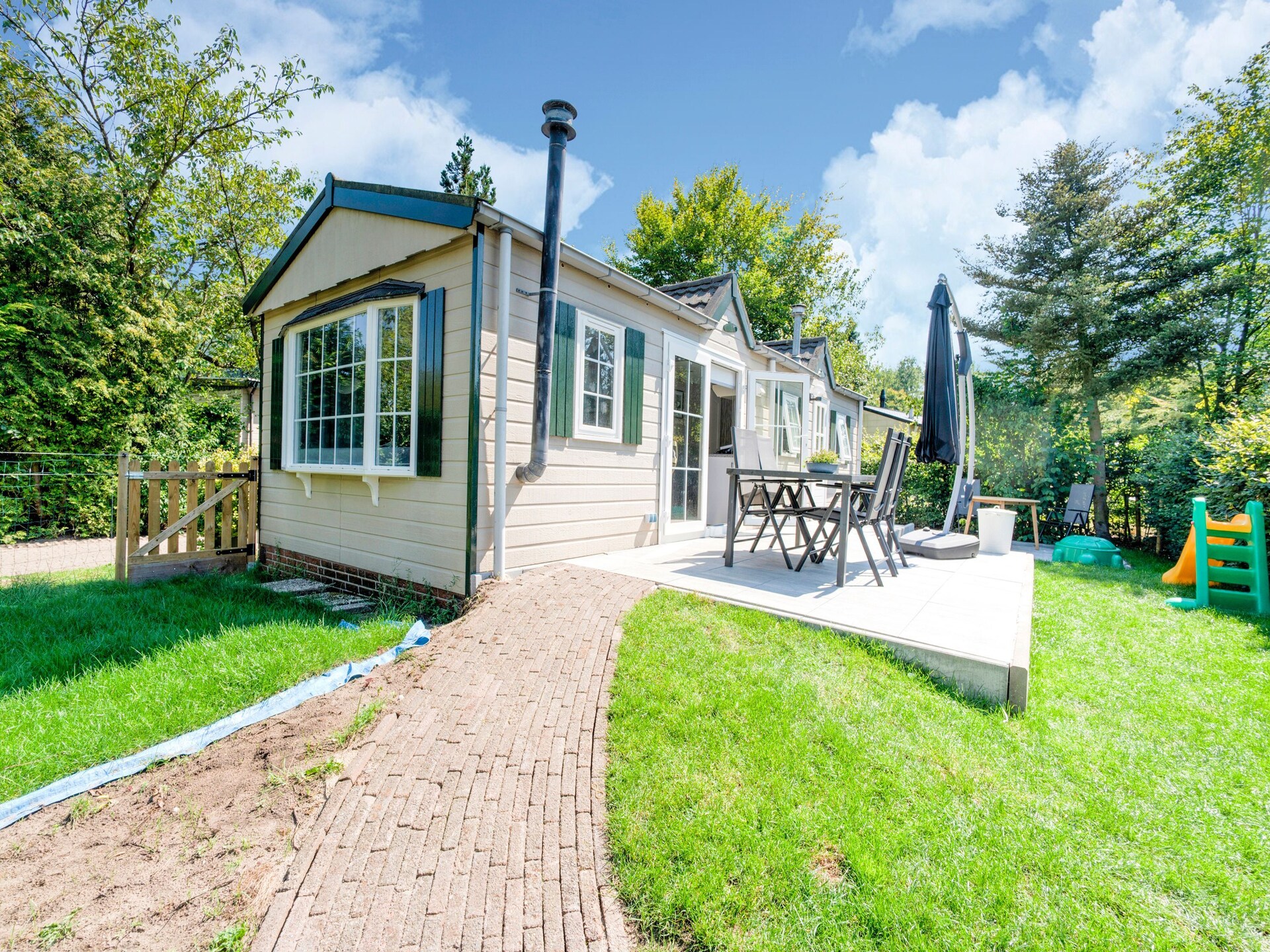Knus chalet midden in het bos van Stegeren | 6 pers., huisdieren welkom - foto 1