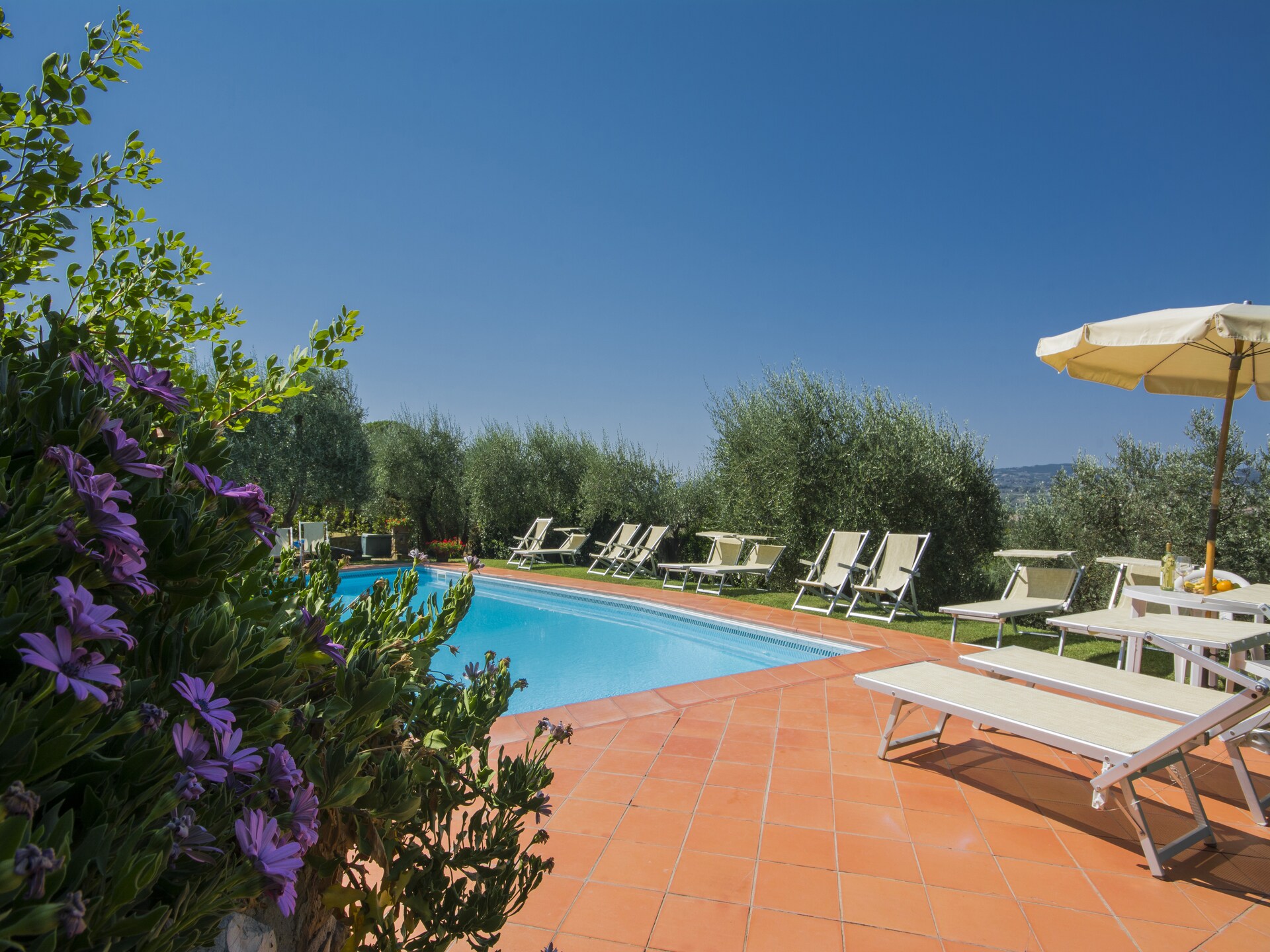 Toscaanse rust aan de bosrand bij Castelfiorentino, met zwembad - foto 13