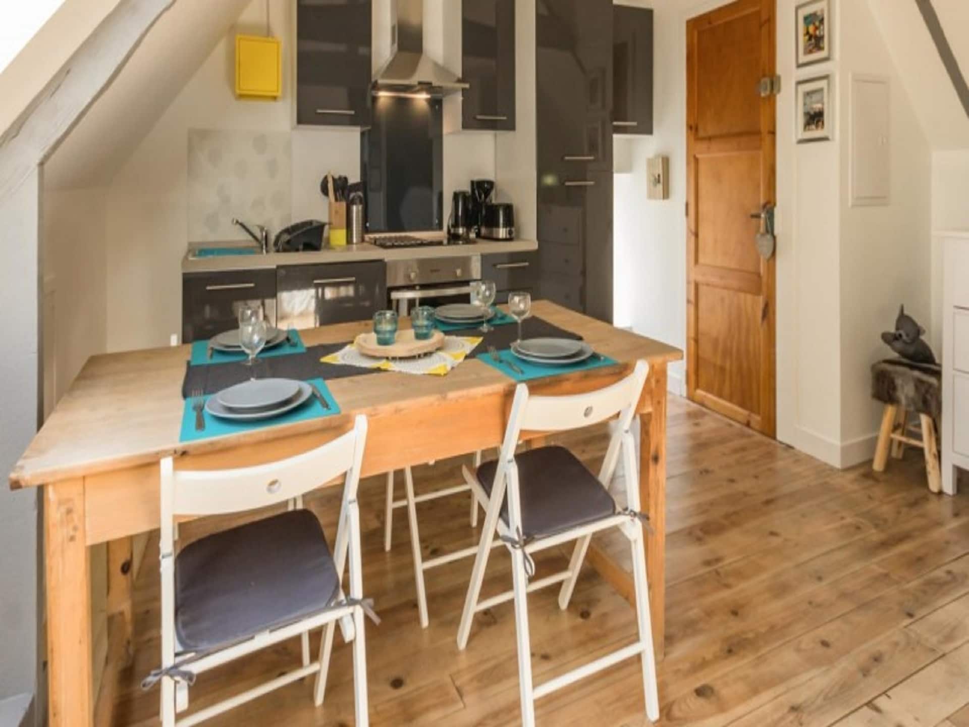 Charmant appartement Le 45 voor twee in Isigny-sur-Mer - foto 11