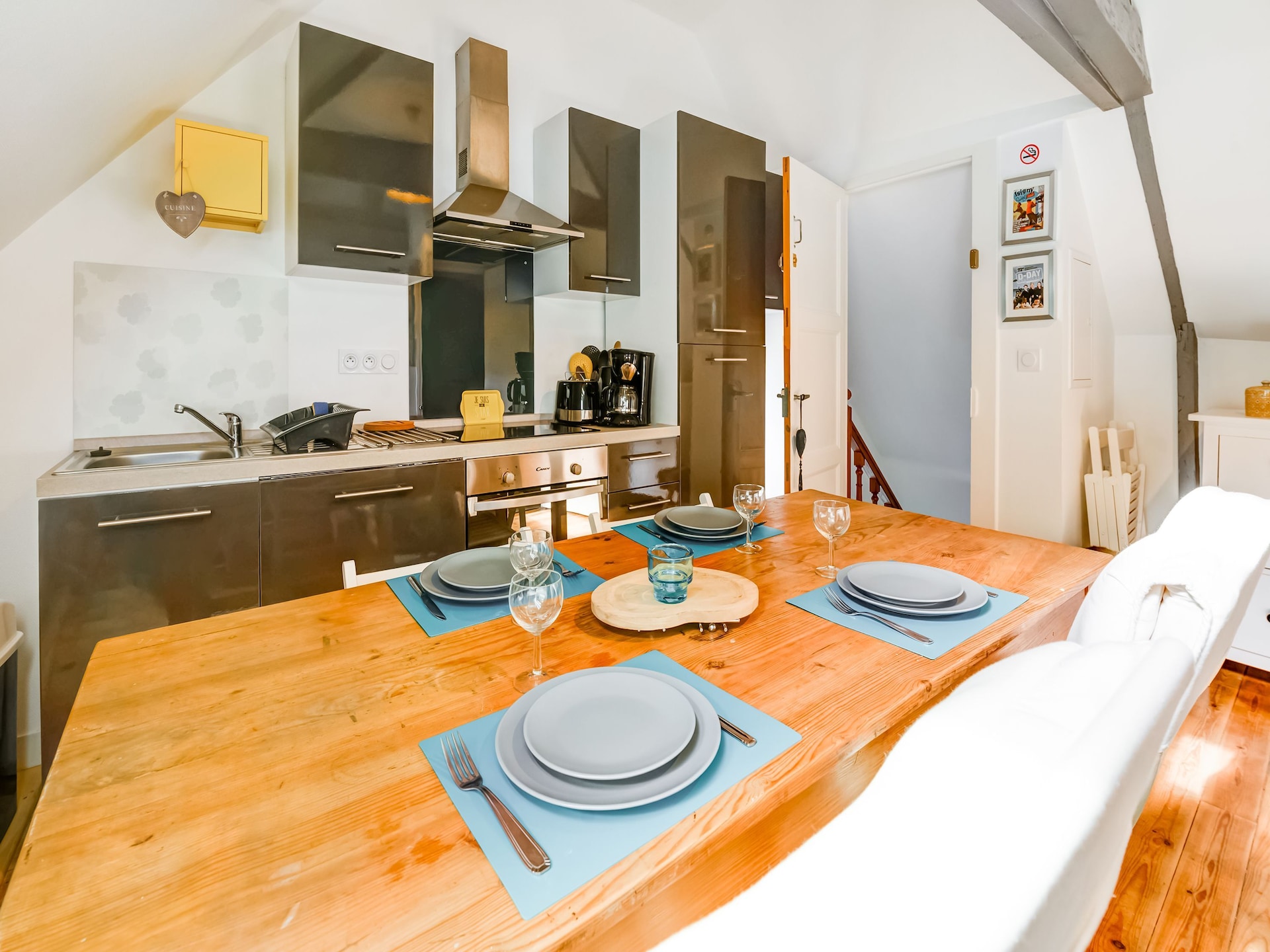 Charmant appartement Le 45 voor twee in Isigny-sur-Mer - foto 12