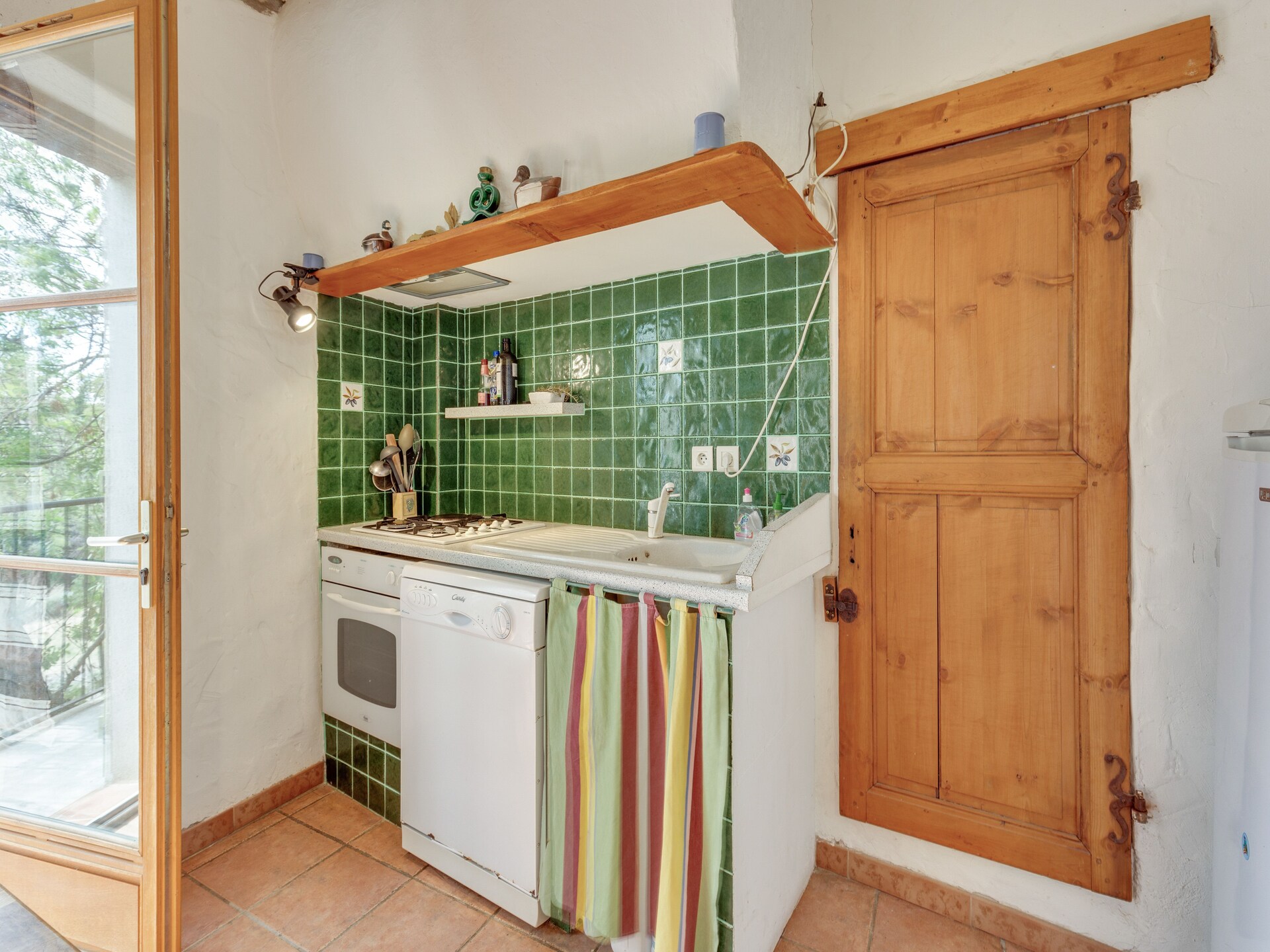 Rustiek vakantiehuis met balkon en tuin in het hart van Tautavel - foto 11