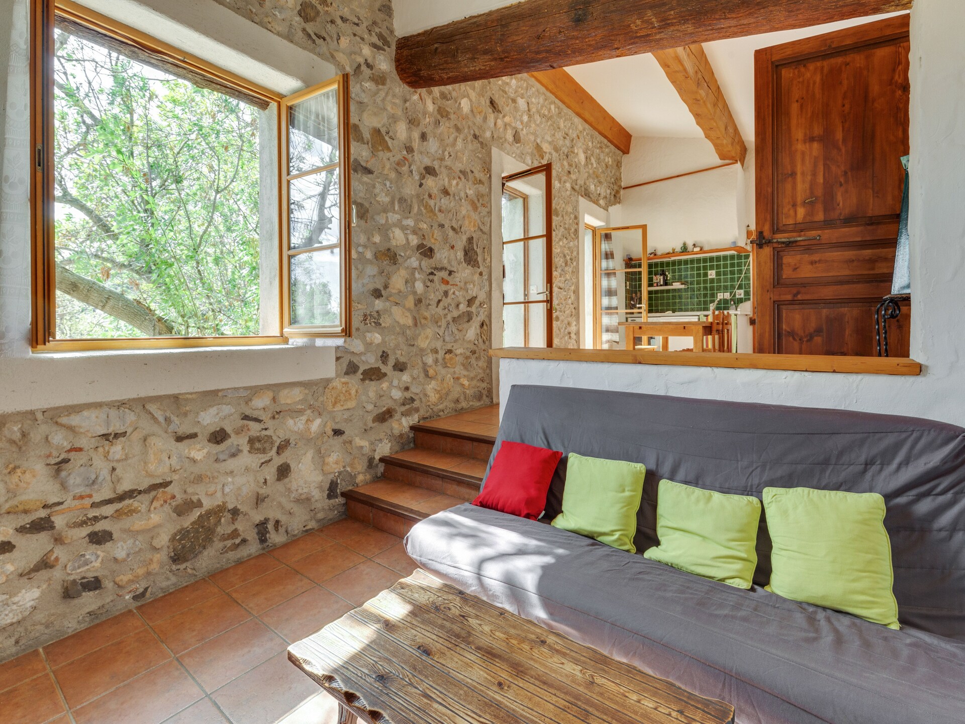 Rustiek vakantiehuis met balkon en tuin in het hart van Tautavel - foto 8