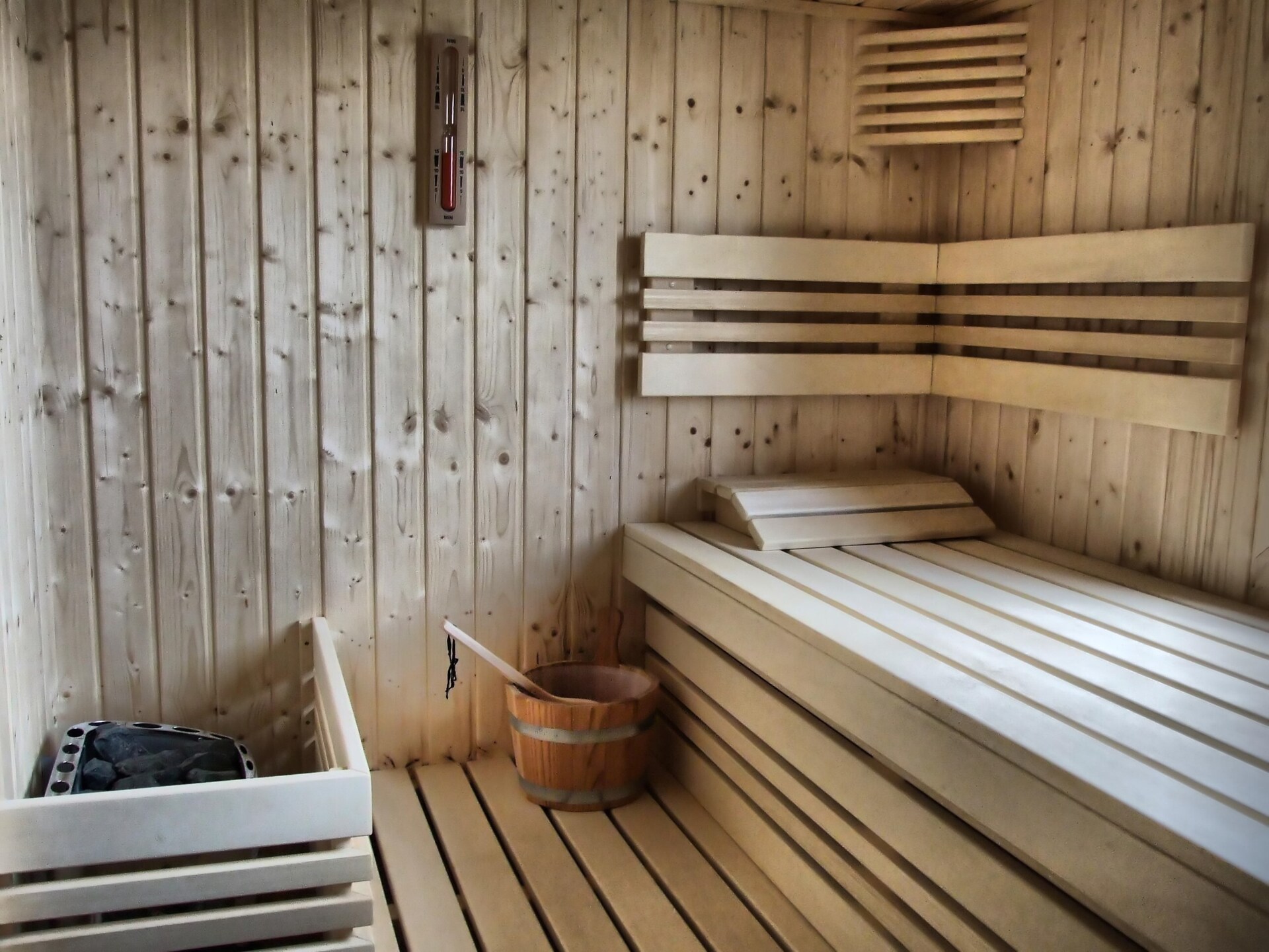 Wellnessbungalow aan Emslandermeer voor 12 personen met sauna en tuin - foto 23