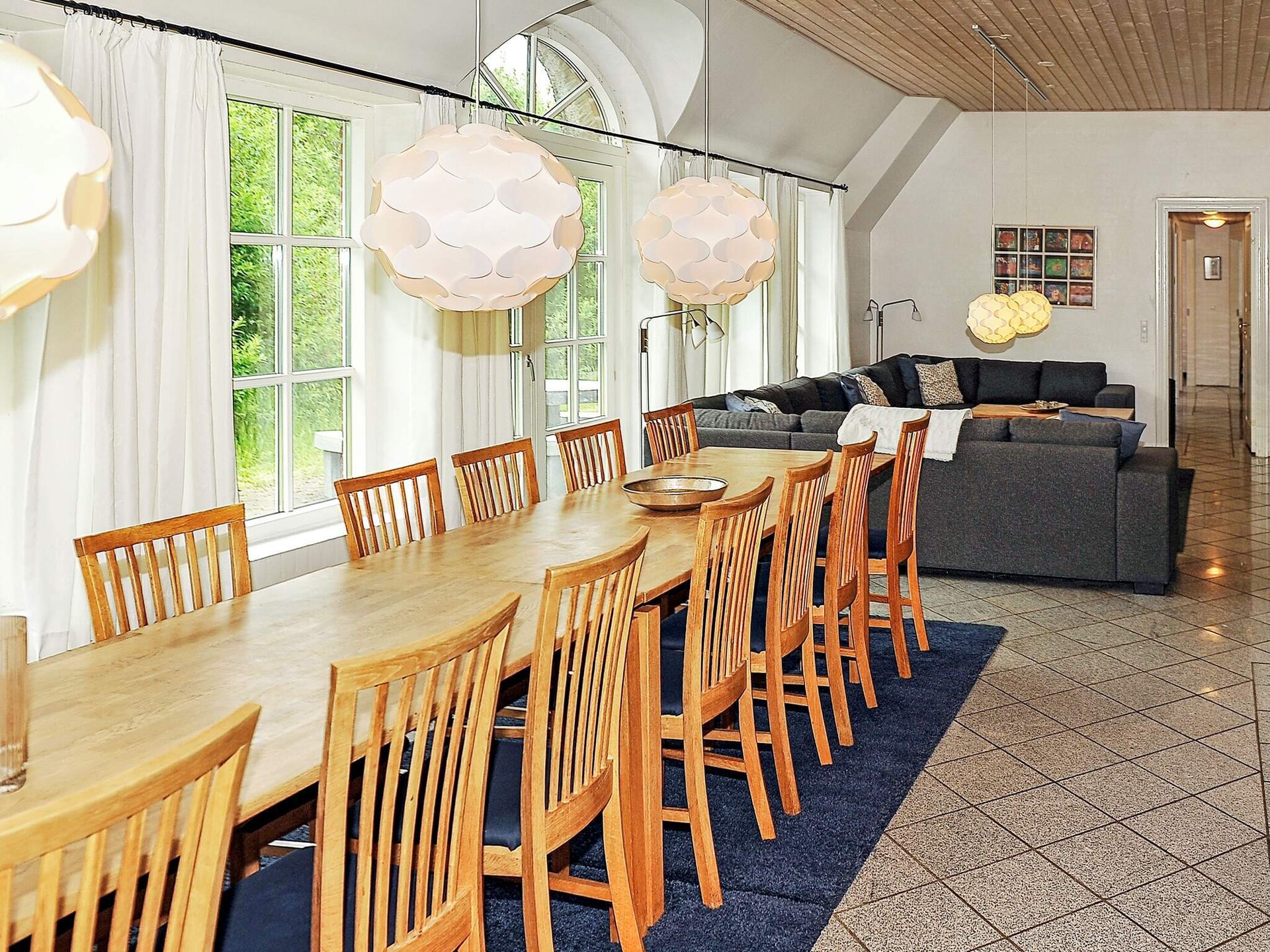 Rietgedekt vakantiehuis met zwembad, sauna en whirlpool in Ulfborg, 18 personen - foto 14