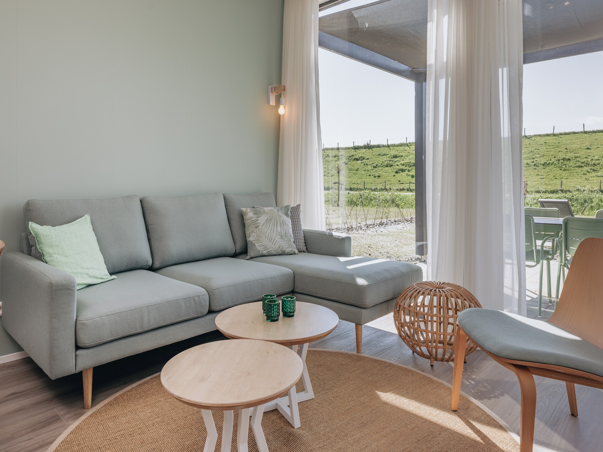 Moderne Eco-Lodge aan het Markermeer met 2 slaapkamers en eigen terras - foto 2