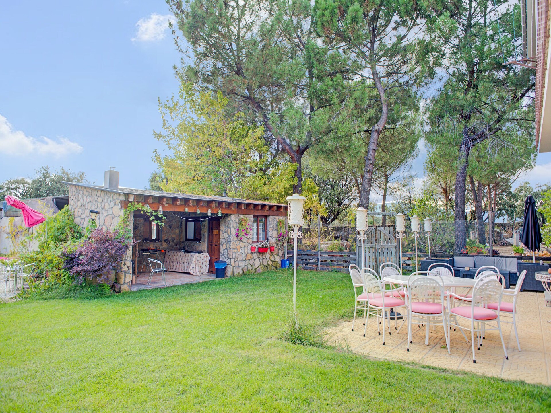 Romantisch landhuis met spa, zwembad en tuin bij Galapagar - foto 26
