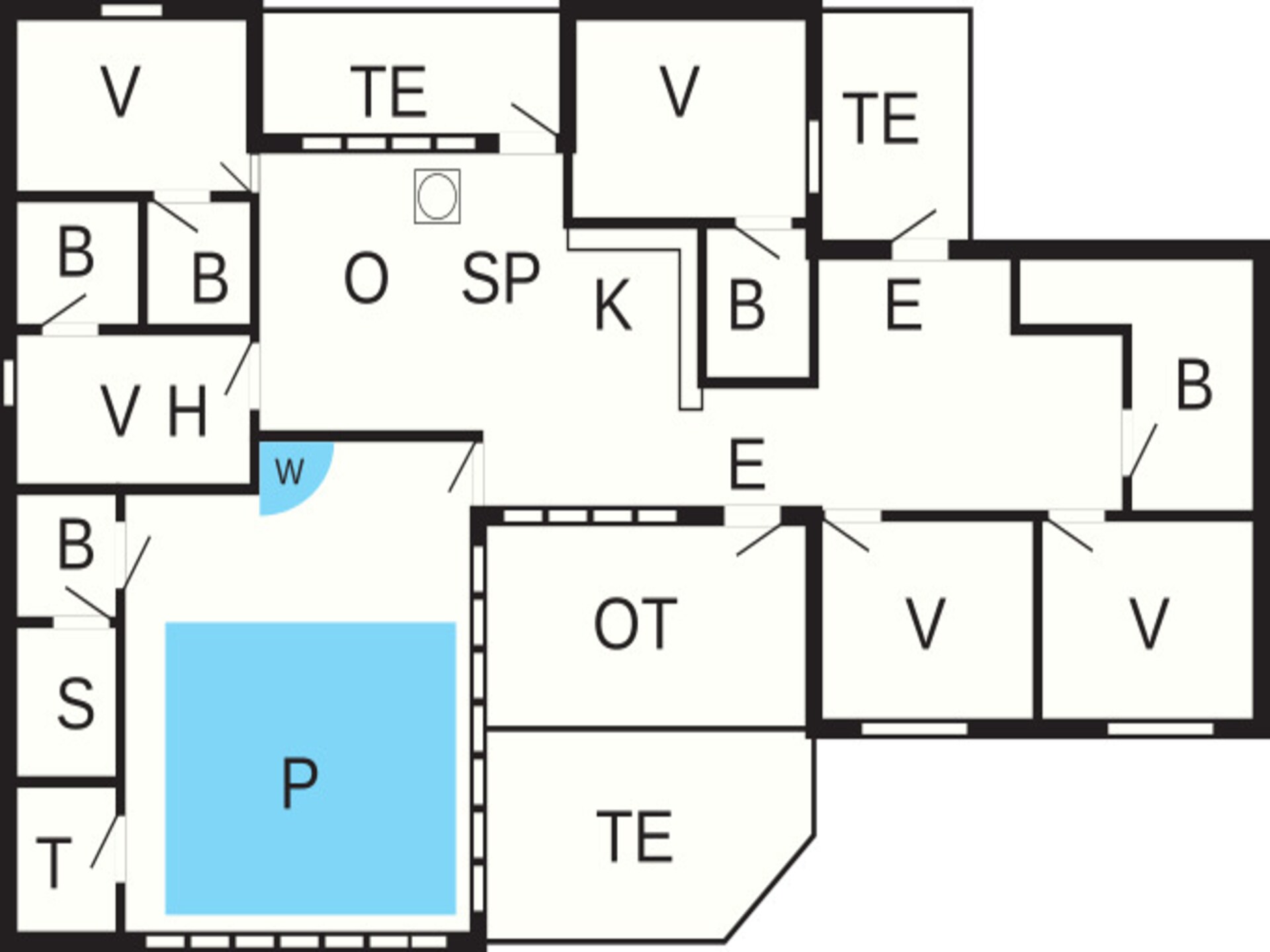 Groots vakantiehuis voor 14 personen met privézwembad, sauna en whirlpool nabij Sæby - foto 37