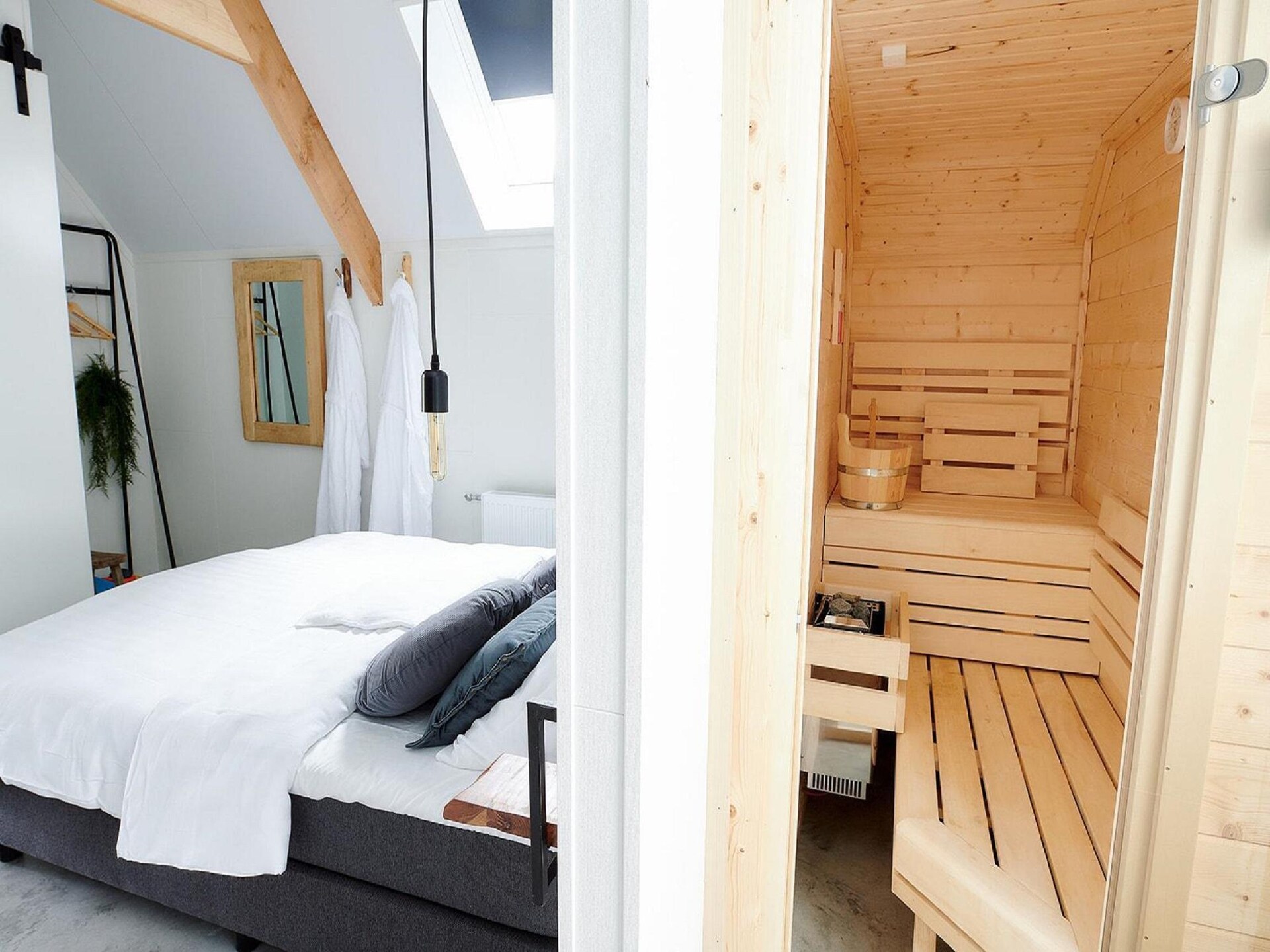 Luxueuze wellnesslodge voor 2 personen aan het water op Landgoed De IJsvogel - foto 40