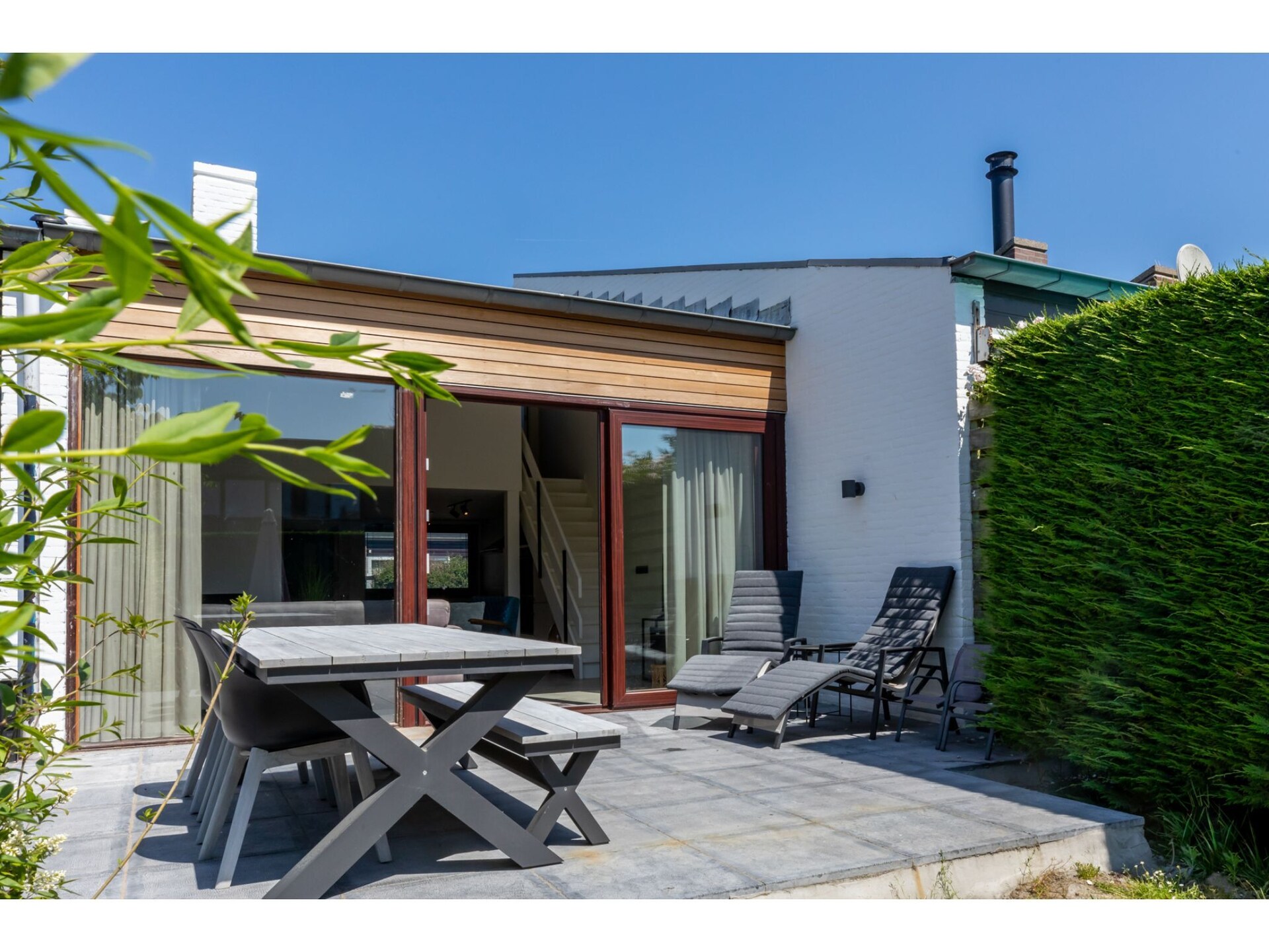 Lepelblad 42: Modern vakantiehuis met haard, 500m van strand Nieuwvliet-Bad - foto 20