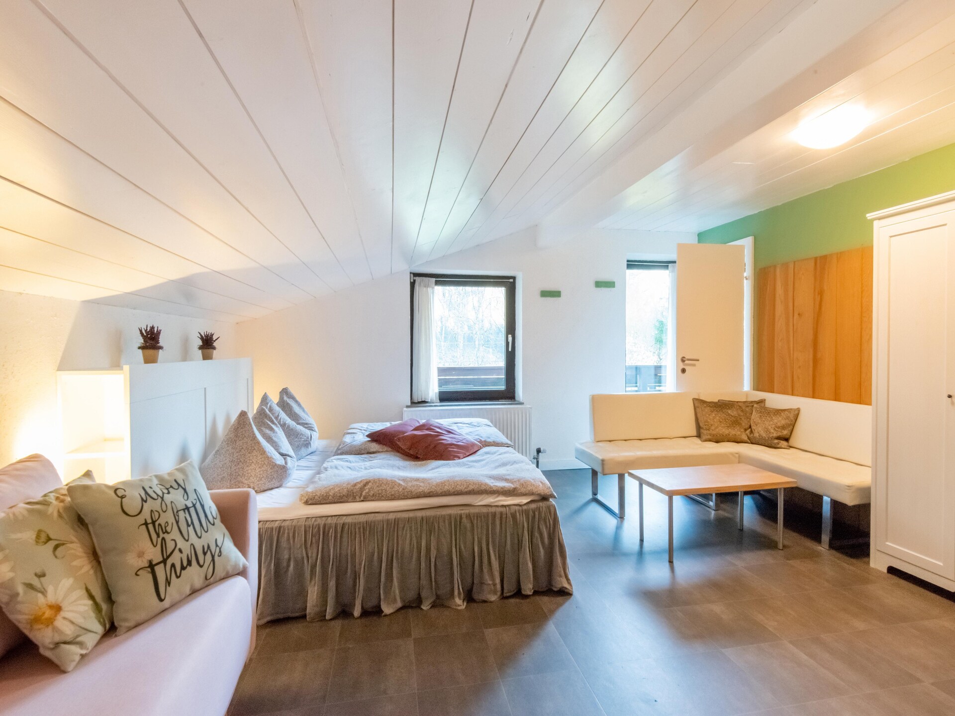 Knus appartement voor 7 in Bichlbach, vlakbij skigebied en met sauna - foto 7