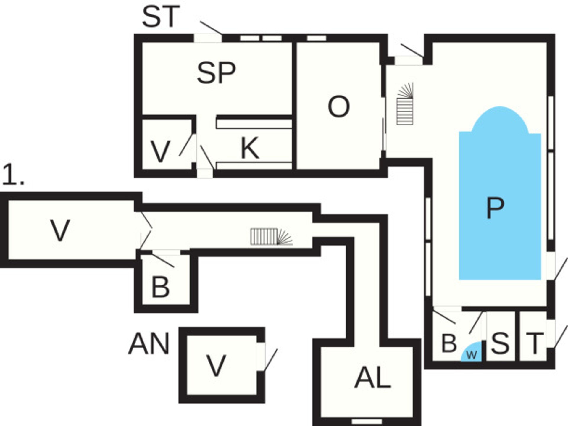 Vrijstaand vakantiehuis met privézwembad, sauna en whirlpool nabij Hals - foto 33