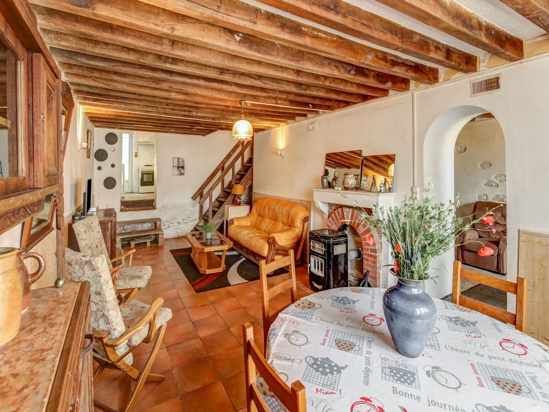 Rustiek vakantiehuis met 3 slaapkamers aan de rivier de Beuvron - foto 16