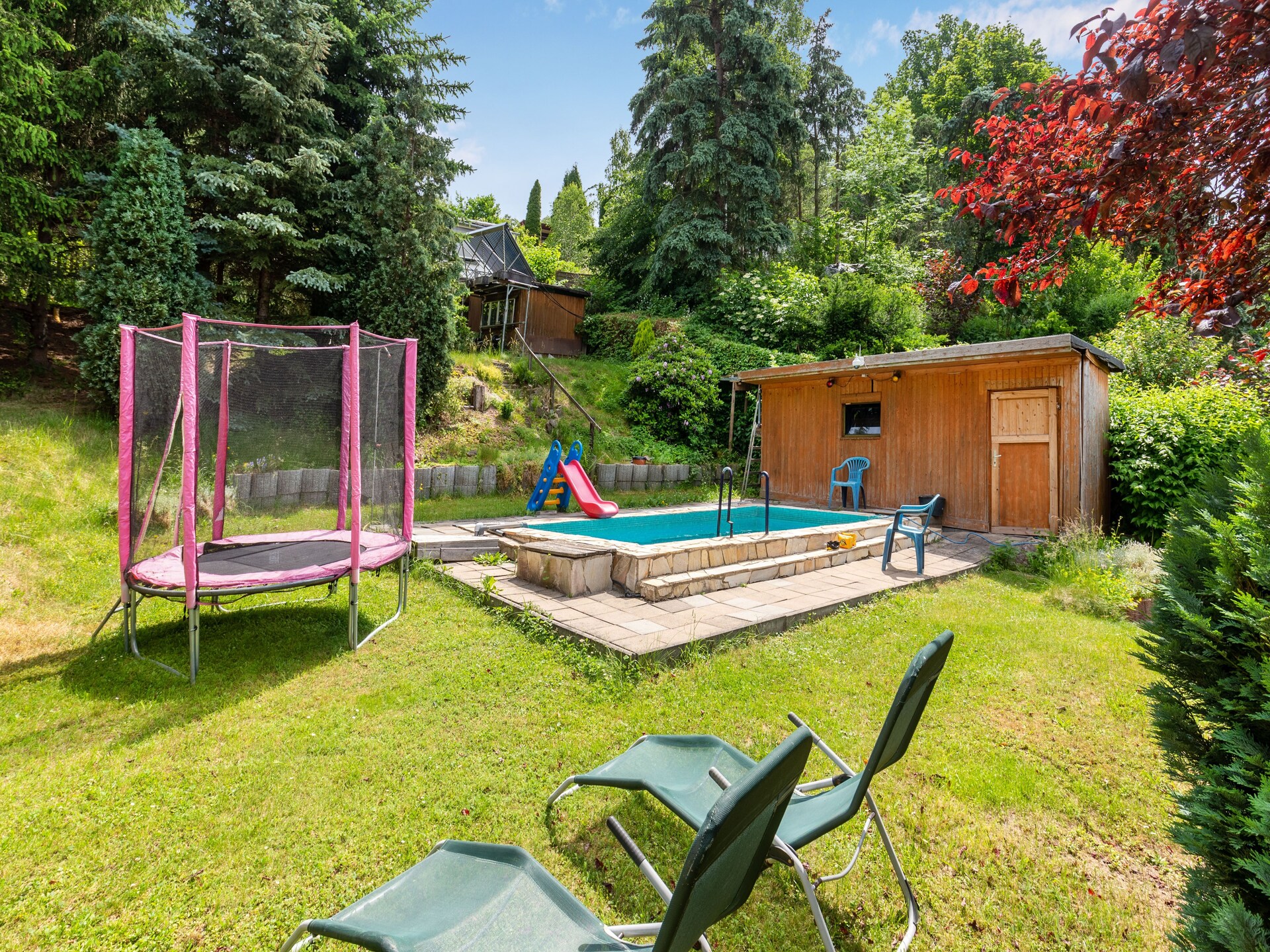 Rustiek appartement met zwembad en tuin op 8 km van Dresden centrum - foto 25