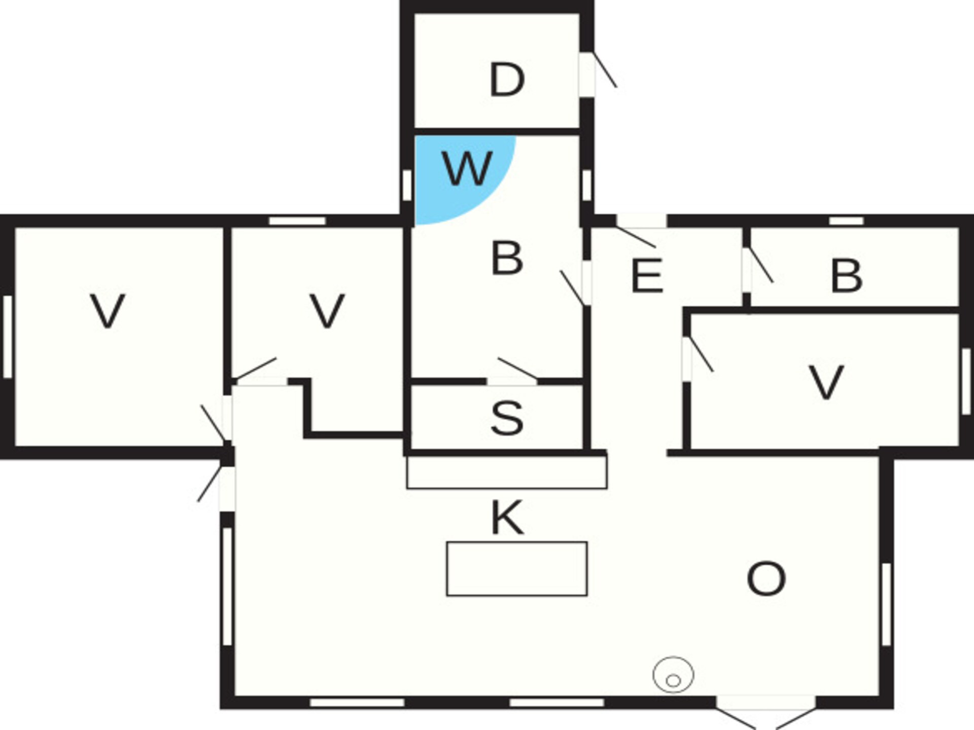 Vrijstaand vakantiehuis bij Marielyst met whirlpool, sauna en zee op 900 meter - foto 24