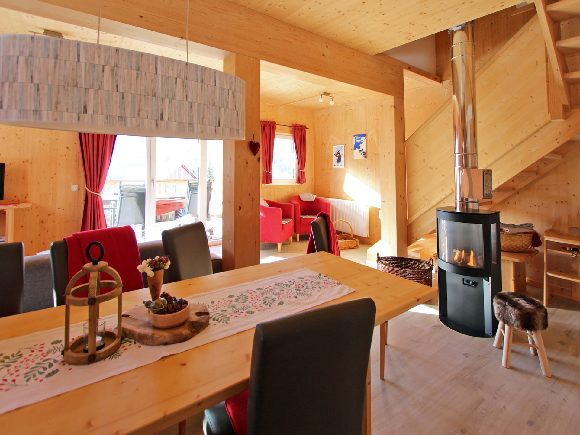 Aan de piste: Luxe chalet voor 8 personen in Hohentauern - foto 4