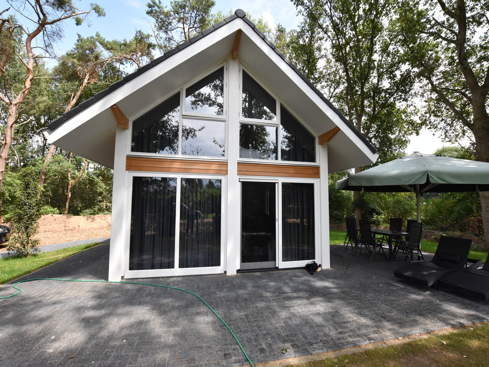 Vrijstaand wellnesshuis met boszicht en privé spa in Twente - foto 8