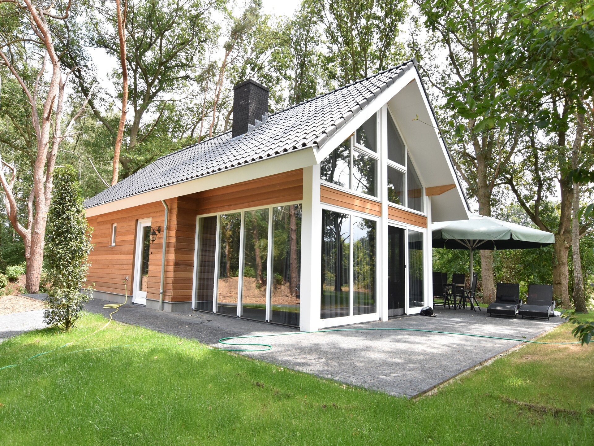 Vrijstaand wellnesshuis met boszicht en privé spa in Twente - foto 7