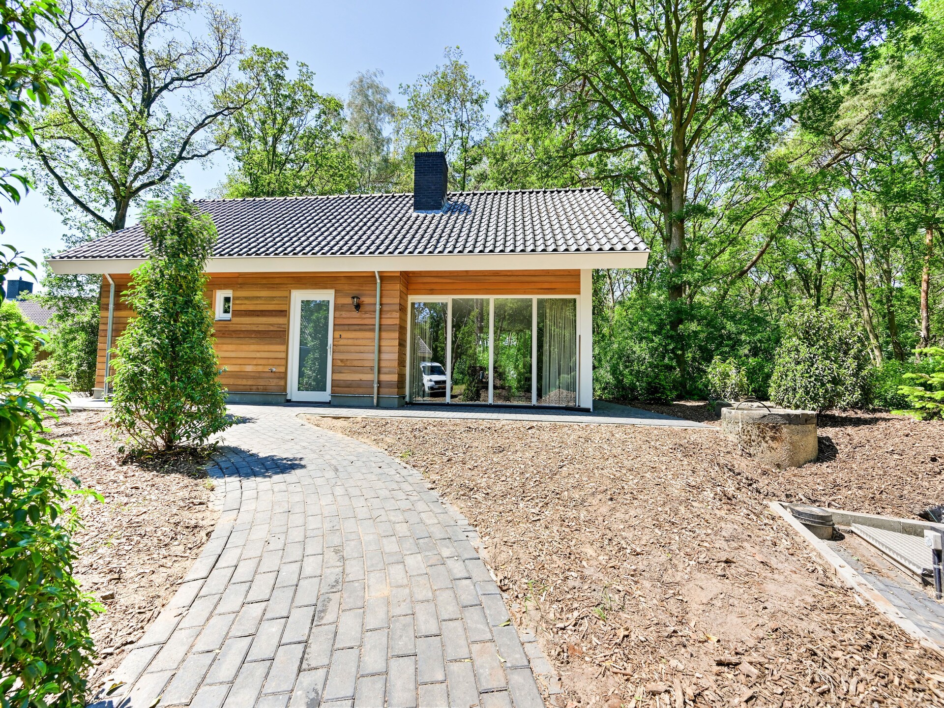 Vrijstaand wellnesshuis met boszicht en privé spa in Twente - foto 10