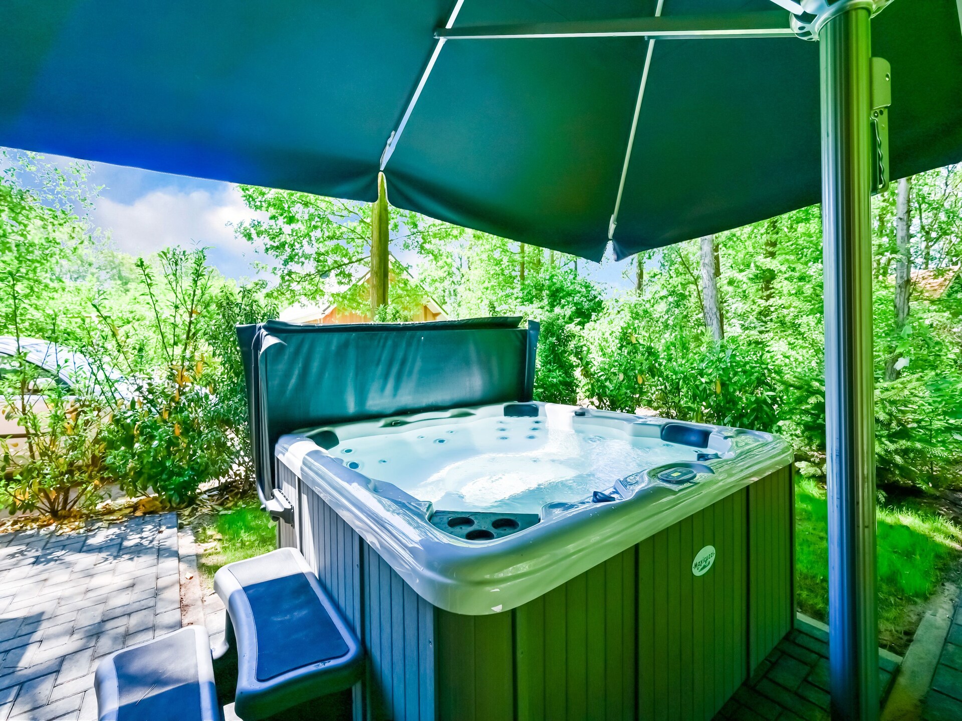 Vrijstaand wellnesshuis met boszicht en privé spa in Twente - foto 38