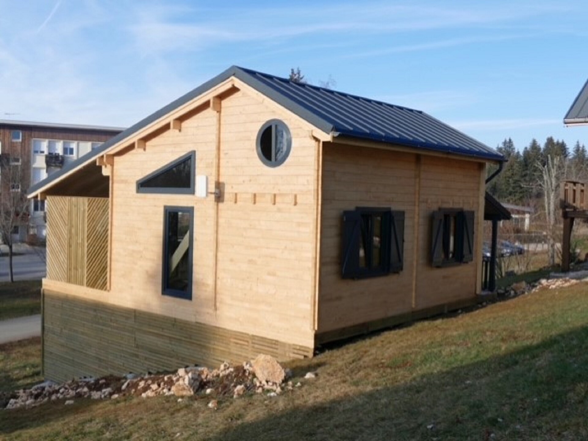Authentiek chalet voor 7 aan de skipiste in Saint-Laurent-en-Grandvaux - foto 22