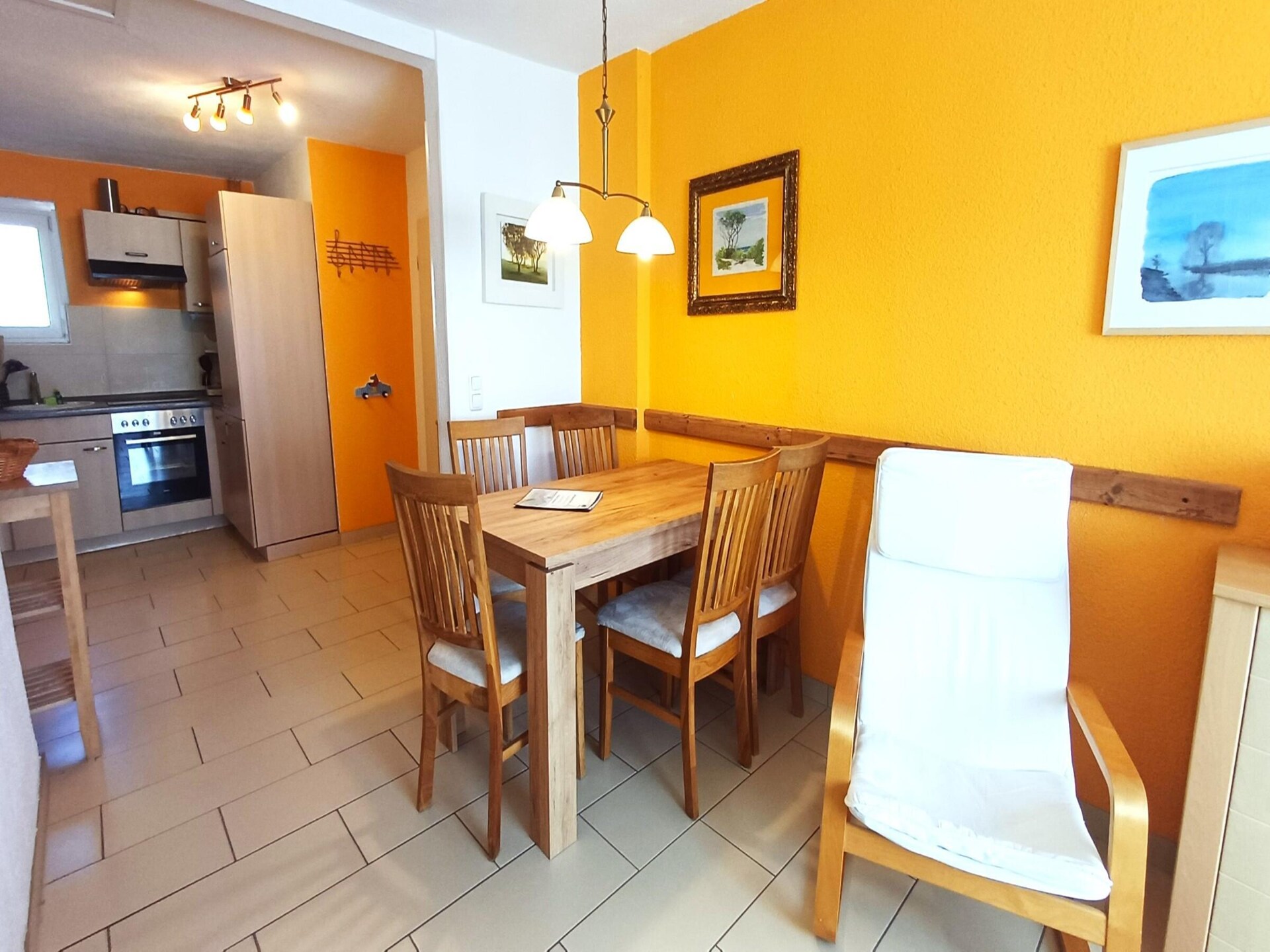 4-persoons appartement aan zee in Poel met tuin en open haard - foto 8