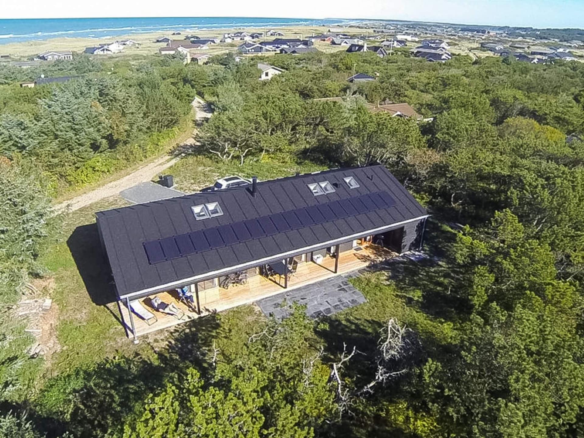 Ruim vakantiehuis voor 10 personen met sauna, op 200 meter van de Noordzee bij Lønstrup - foto 1