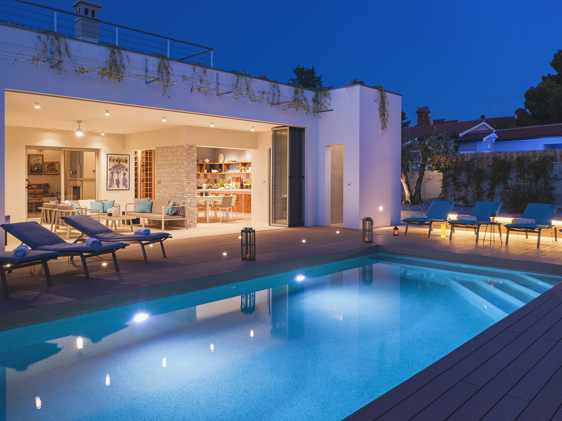 Villa Balizerka: Ruim vakantiehuis voor 10 personen nabij Pula en strand - foto 11