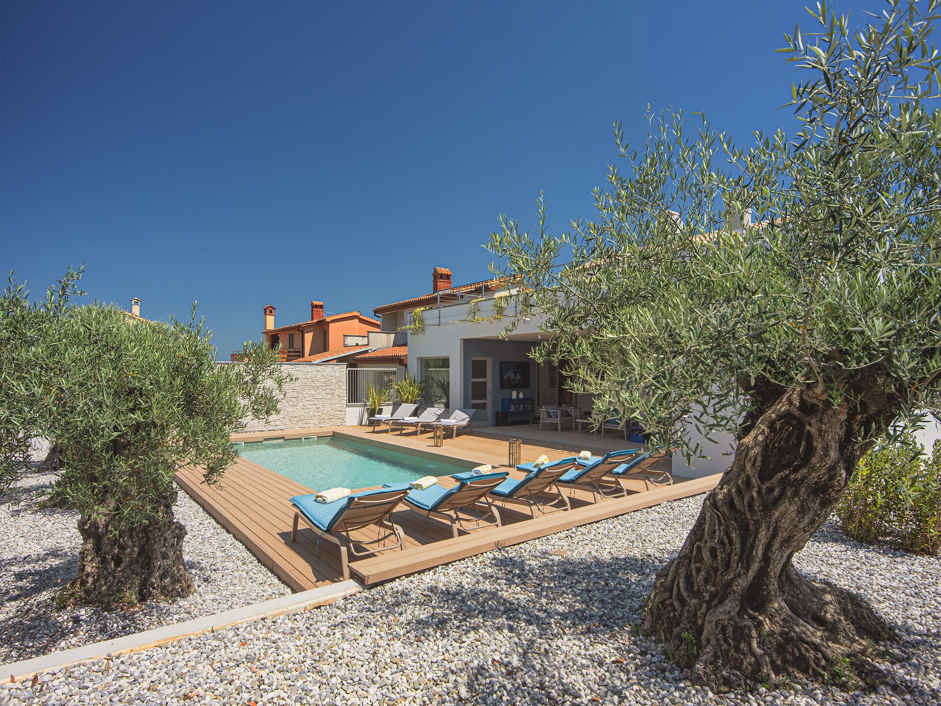 Villa Balizerka: Ruim vakantiehuis voor 10 personen nabij Pula en strand - foto 14