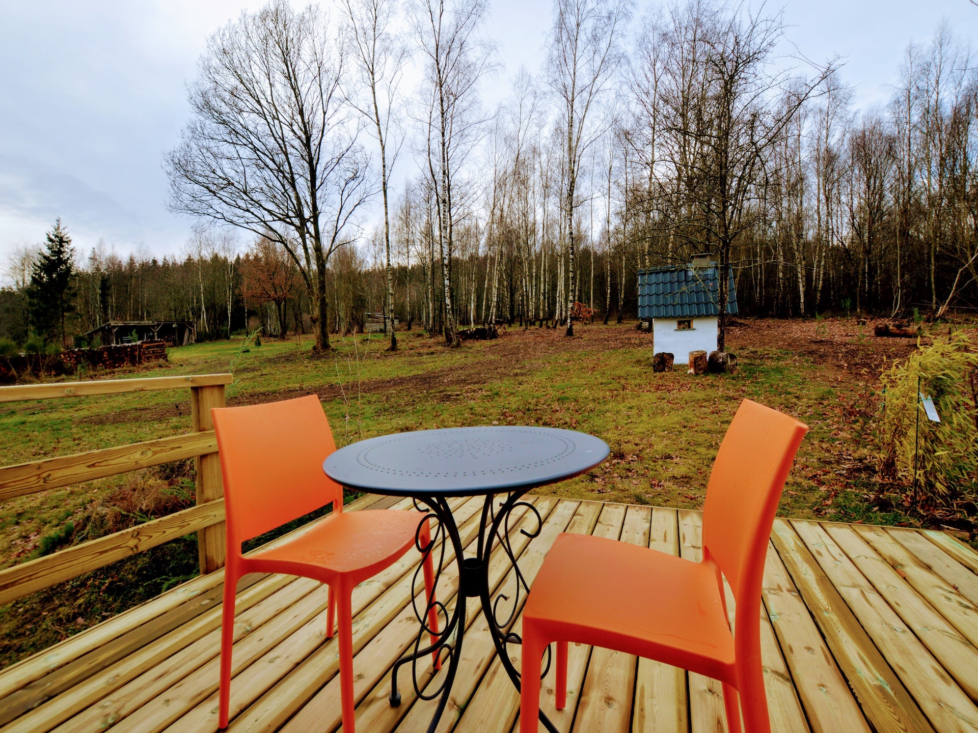 Authentiek 3-persoons chalet met pizza-oven in Tenneville - foto 23