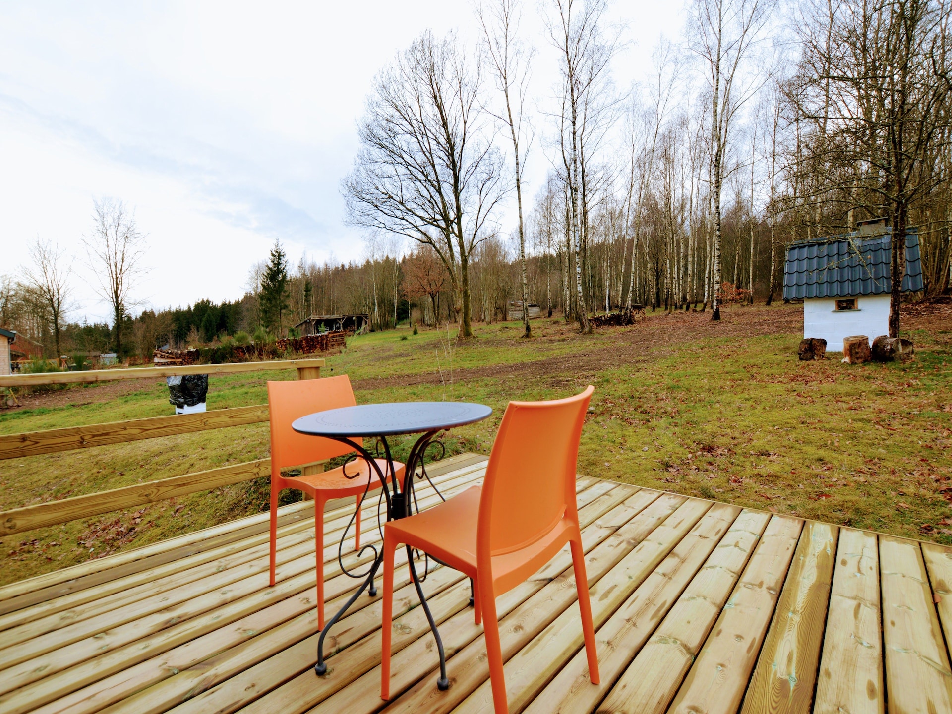 Authentiek 3-persoons chalet met pizza-oven in Tenneville - foto 24