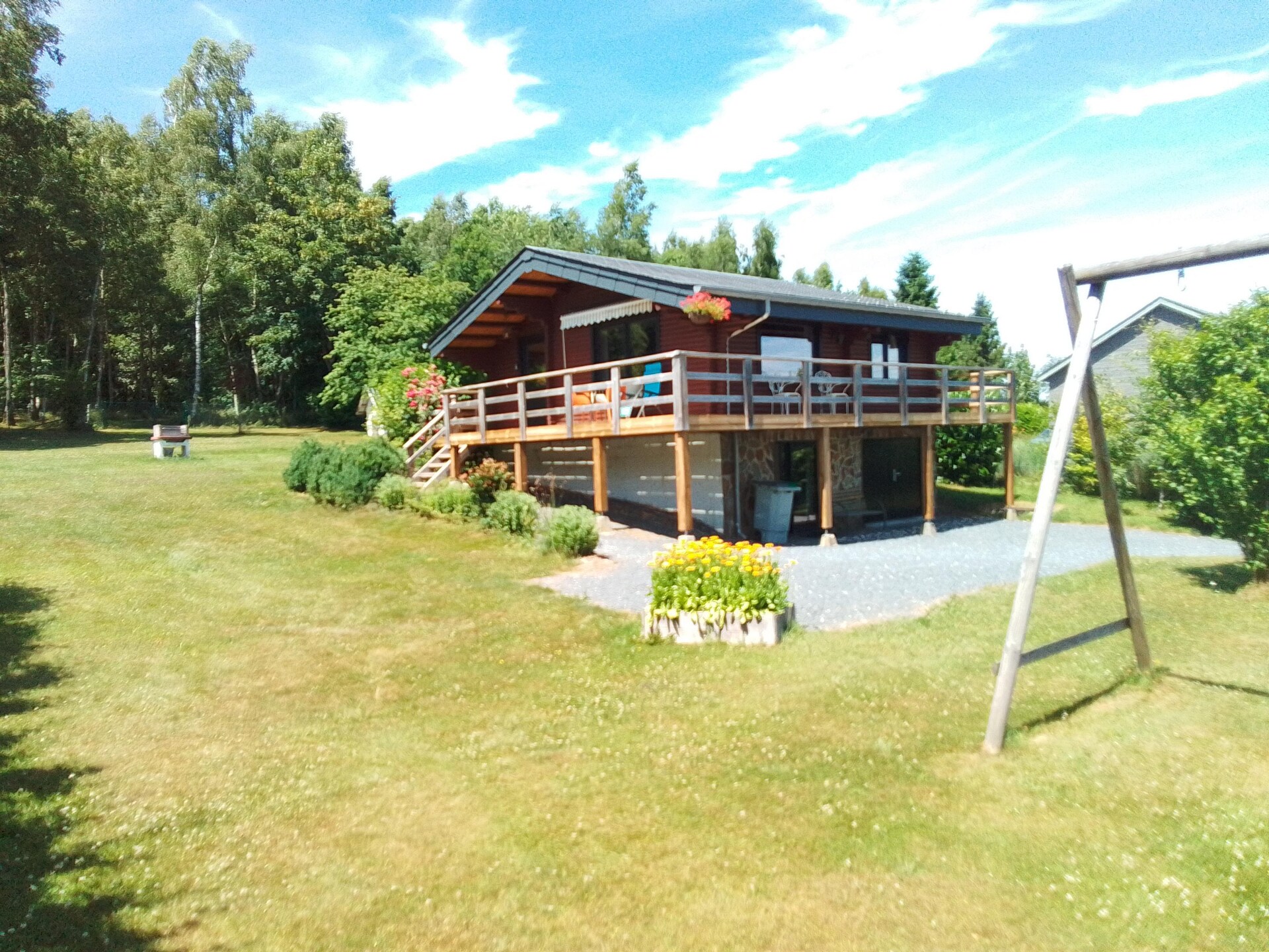 Authentiek 3-persoons chalet met pizza-oven in Tenneville - foto 2