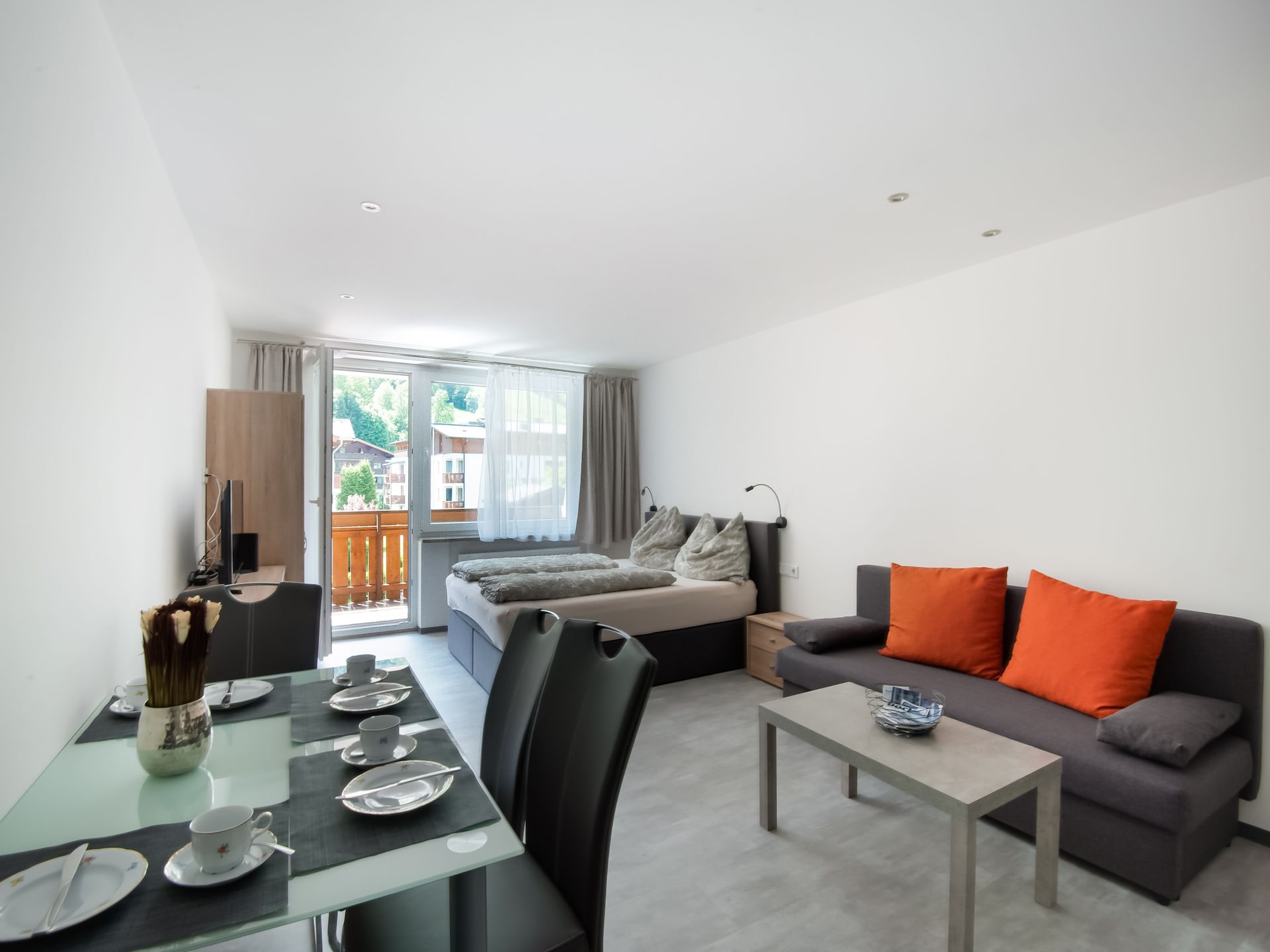 Gezellig appartement met balkon in het wintersportdorp Kaprun - foto 3