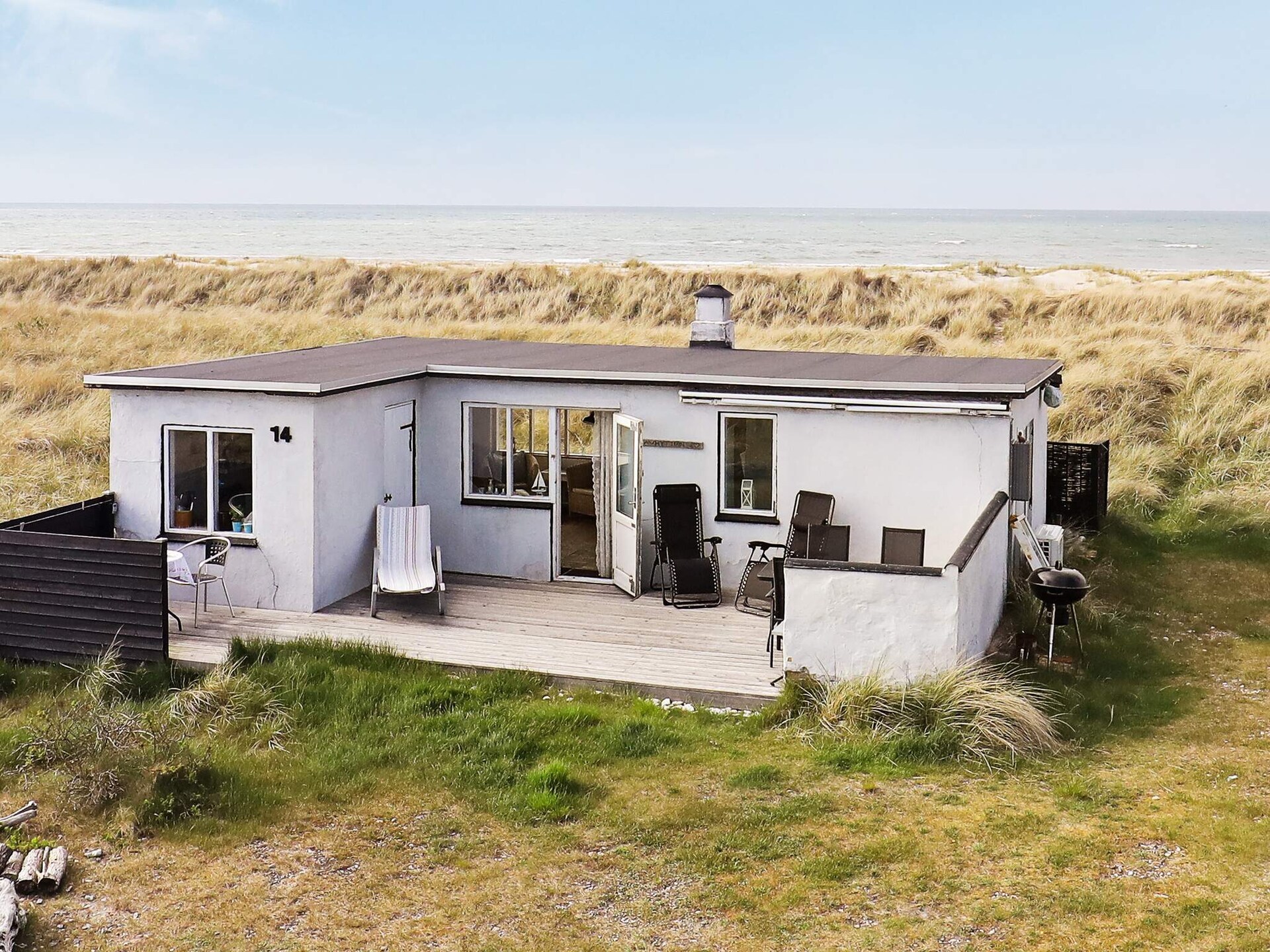 Aan zee: Traditioneel vakantiehuis met sauna in Fjerritslev - foto 2