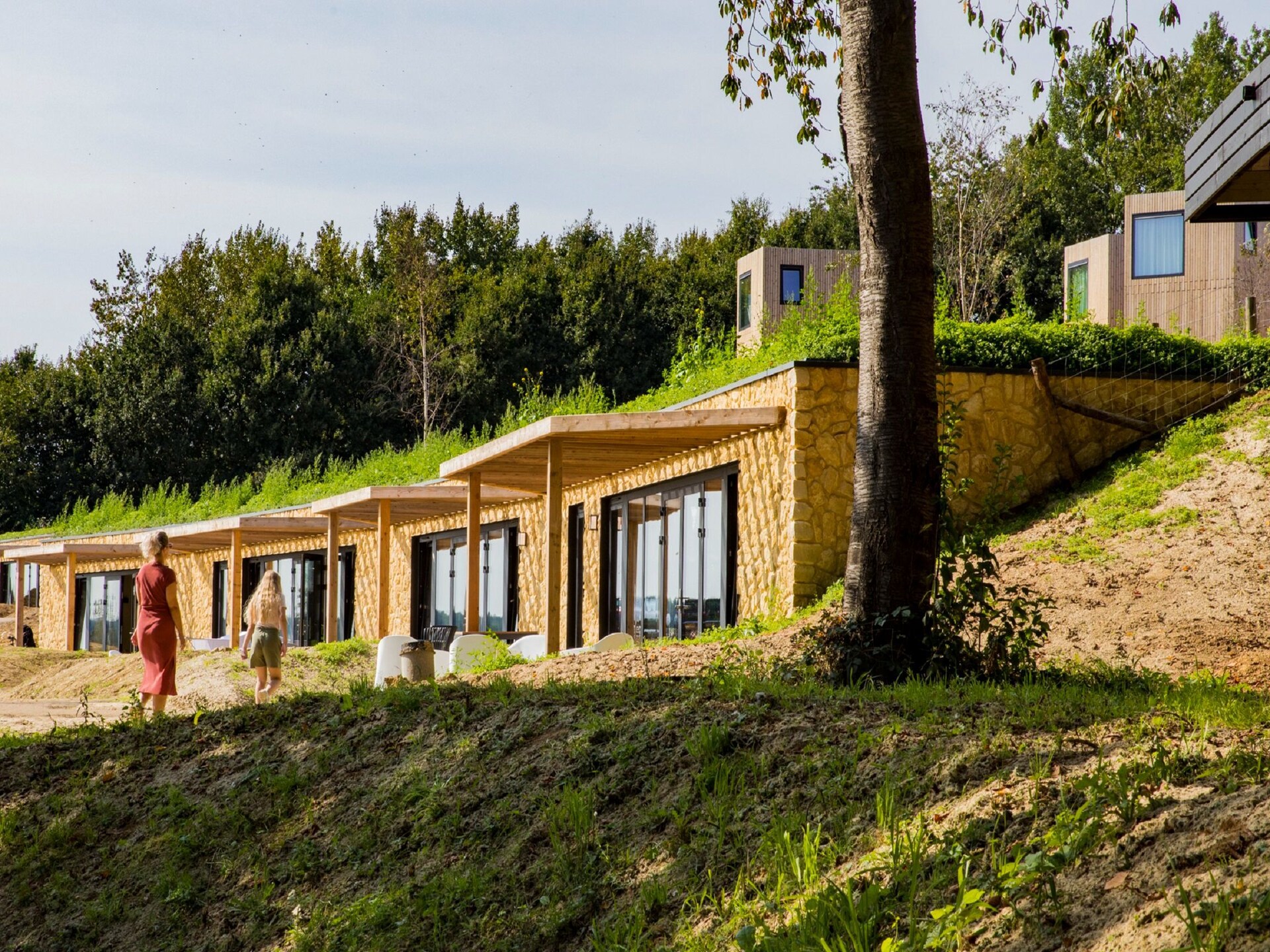 Vrijstaande houten lodge op autovrij vakantiepark in Gulpen - foto 15