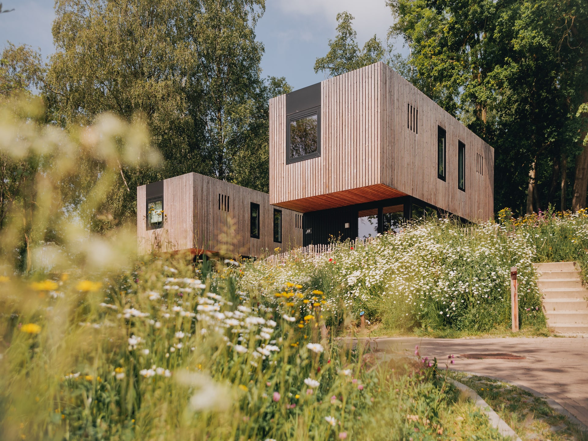 Vrijstaande houten lodge op autovrij vakantiepark in Gulpen - foto 20