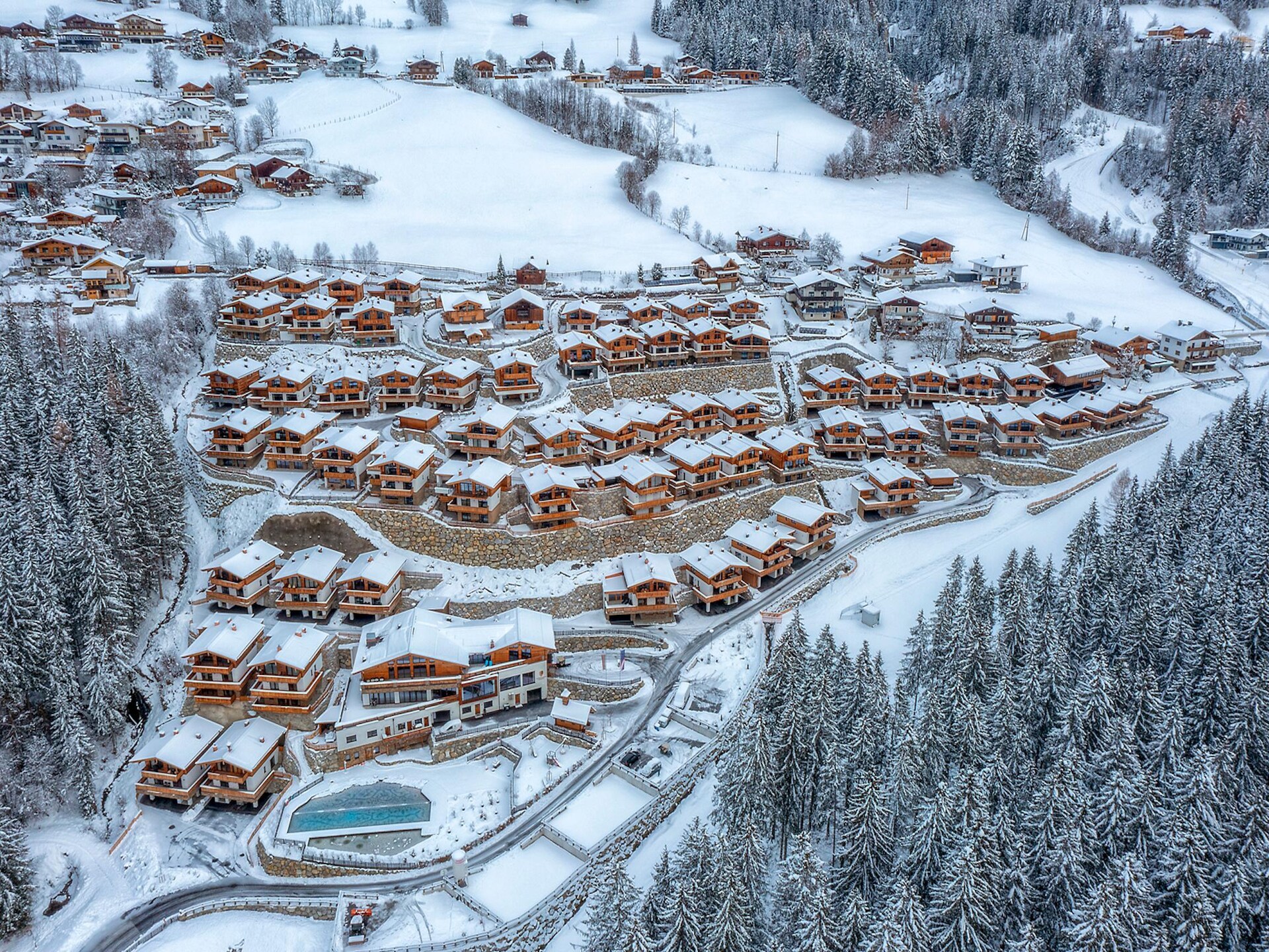 Luxe chalet aan de rand van Neukirchen met sauna en bergzicht - foto 72