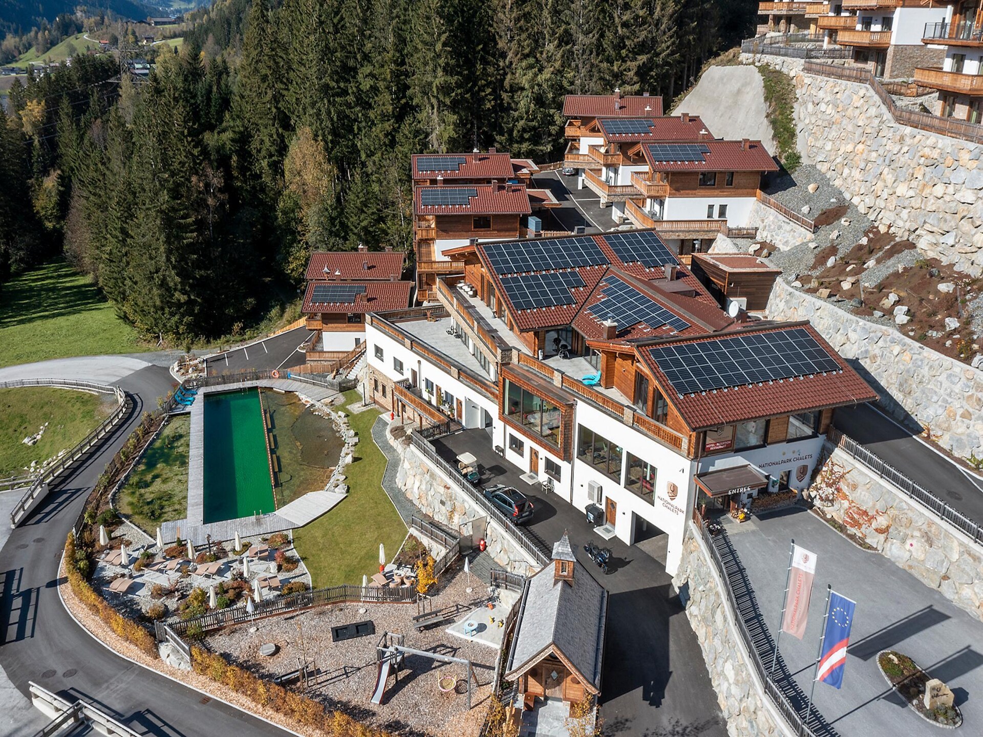 Luxe chalet aan de rand van Neukirchen met sauna en bergzicht - foto 7