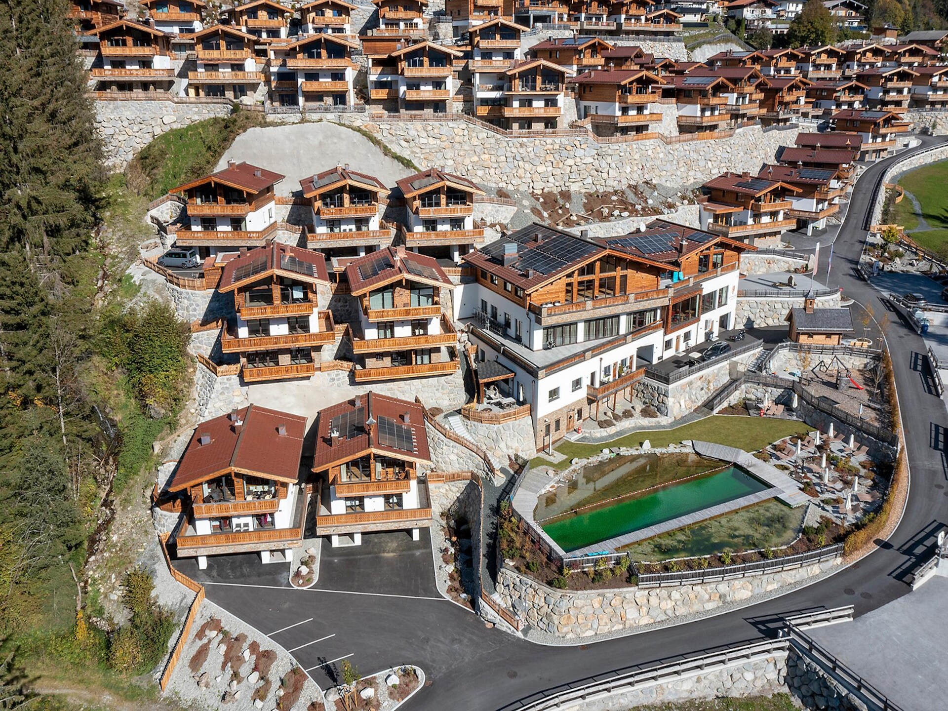 Luxe chalet aan de rand van Neukirchen met sauna en bergzicht - foto 5