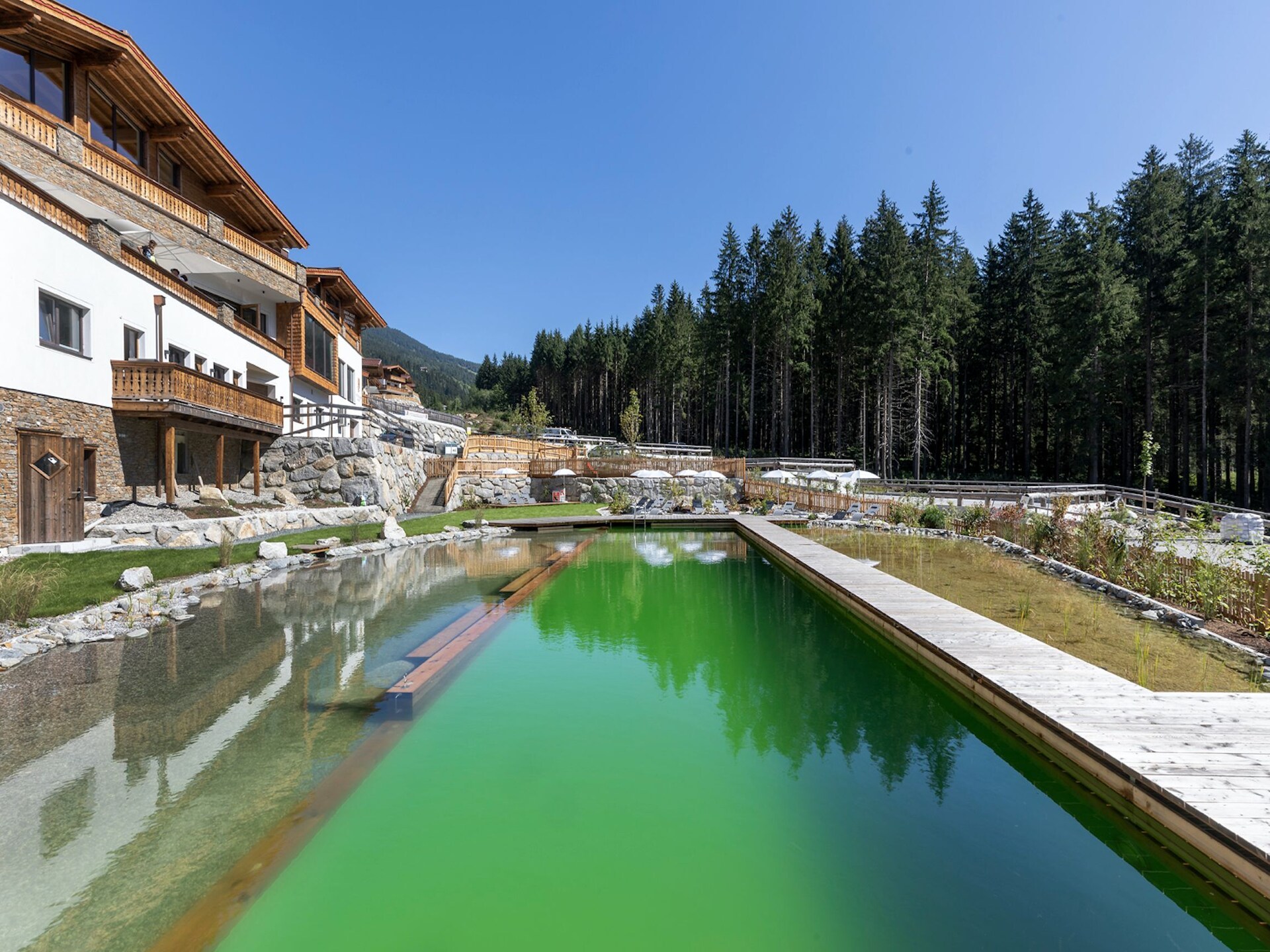 Luxe chalet aan de rand van Neukirchen met sauna en bergzicht - foto 13
