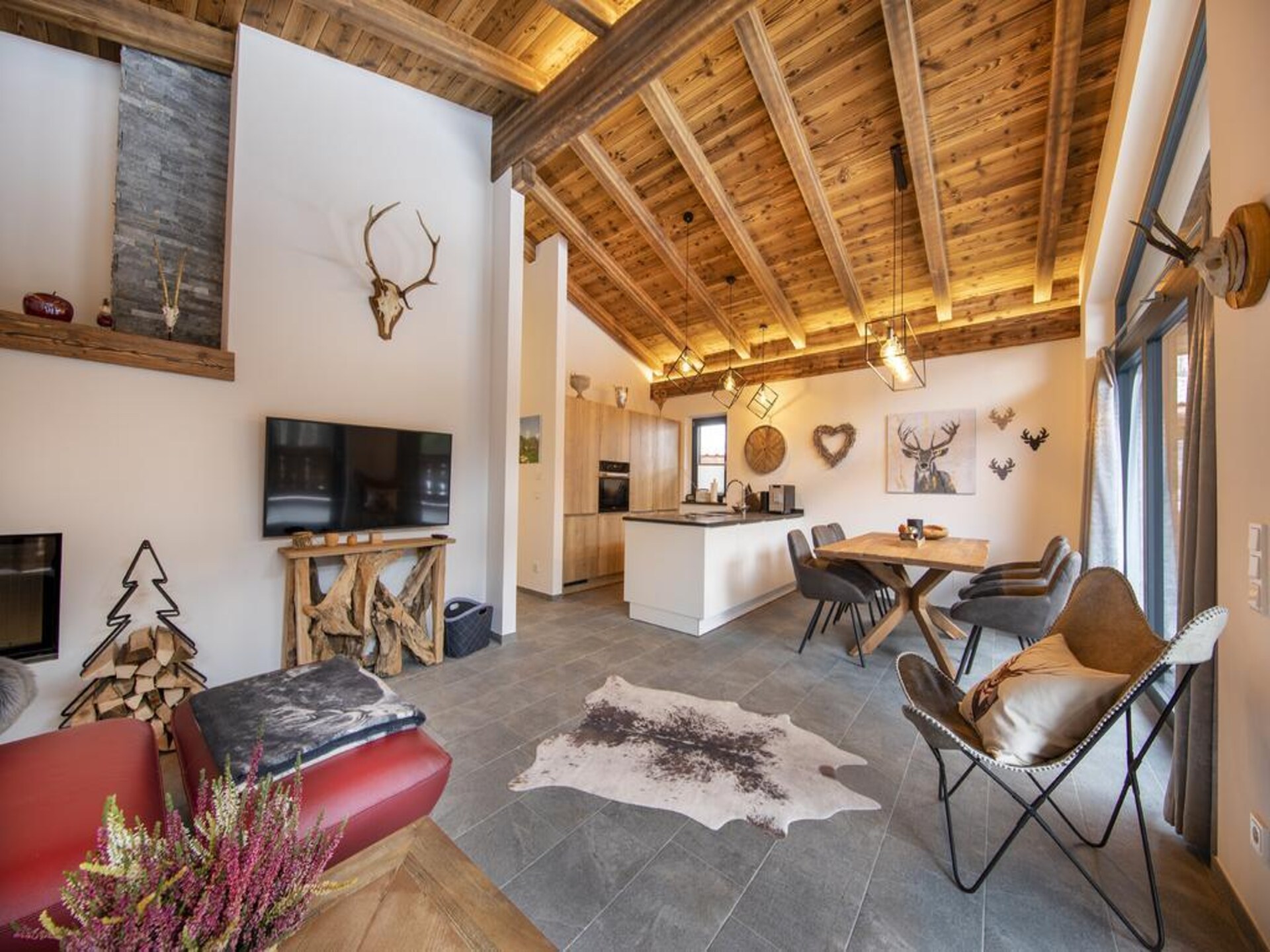 Luxe chalet aan de rand van Neukirchen met sauna en bergzicht - foto 25
