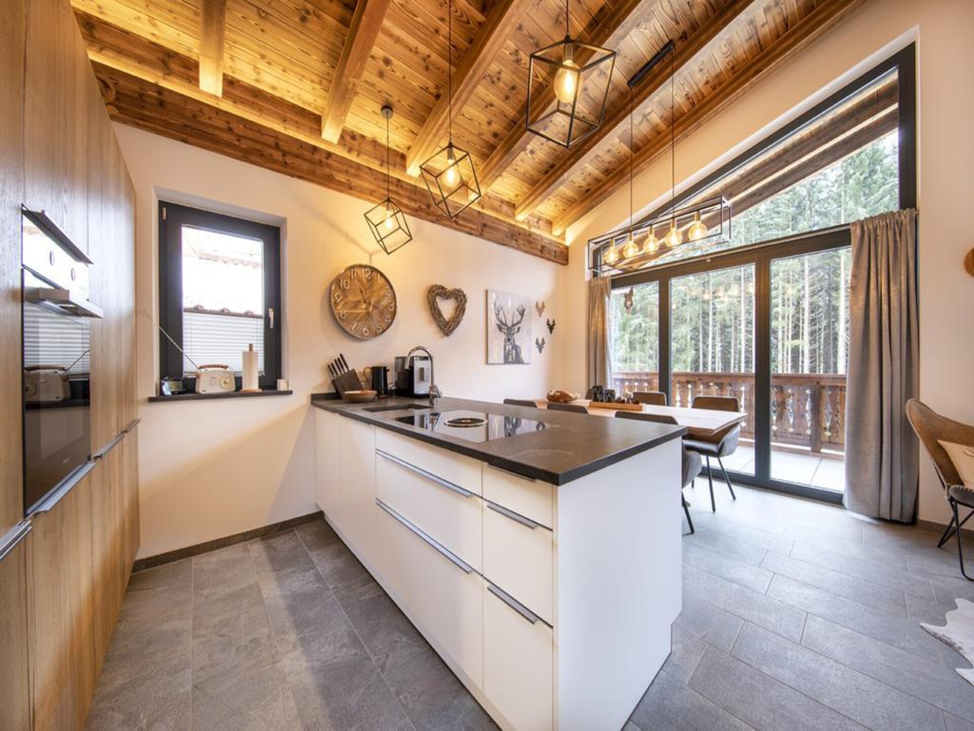 Luxe chalet aan de rand van Neukirchen met sauna en bergzicht - foto 28