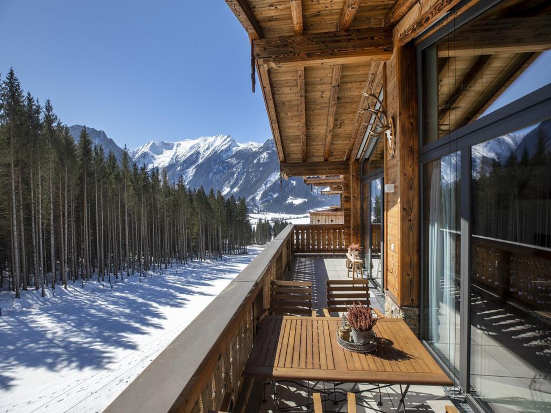 Luxe chalet aan de rand van Neukirchen met sauna en bergzicht - foto 44