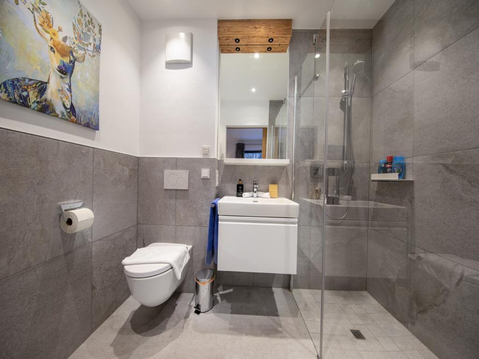 Luxe chalet aan de rand van Neukirchen met sauna en bergzicht - foto 38