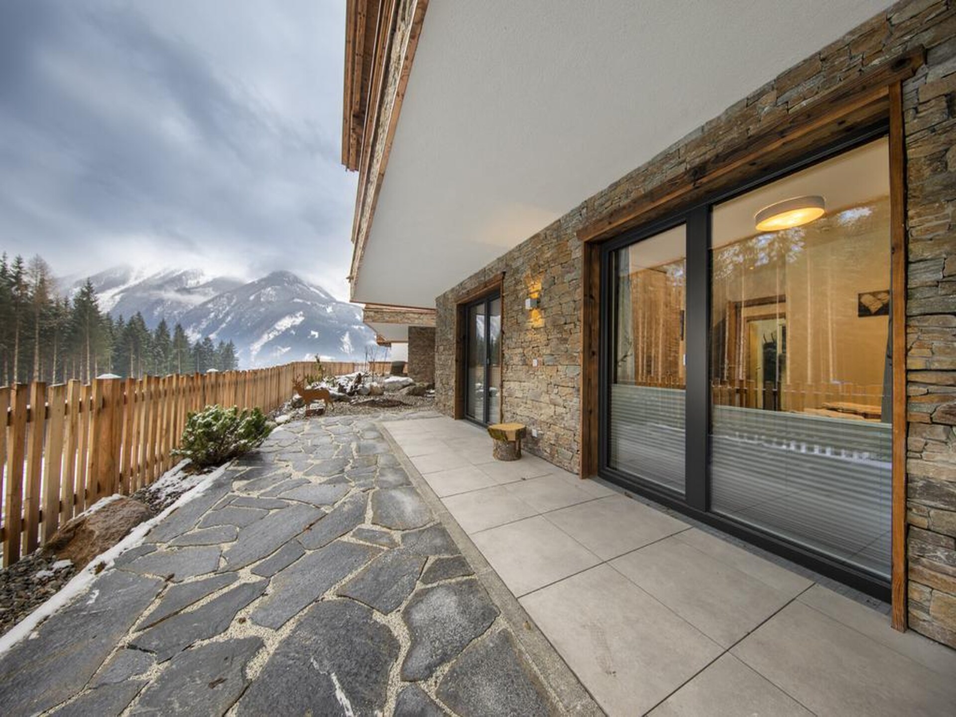 Luxe chalet aan de rand van Neukirchen met sauna en bergzicht - foto 49