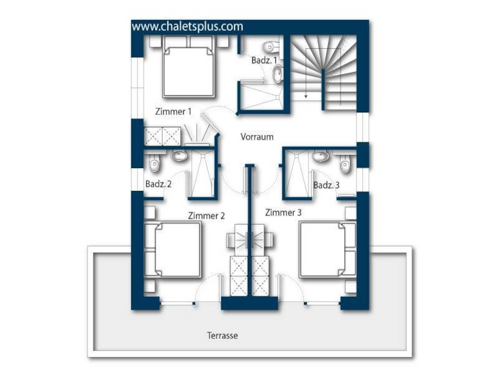 6-persoons luxe chalet aan de piste in Neukirchen · 125 m² - foto 42