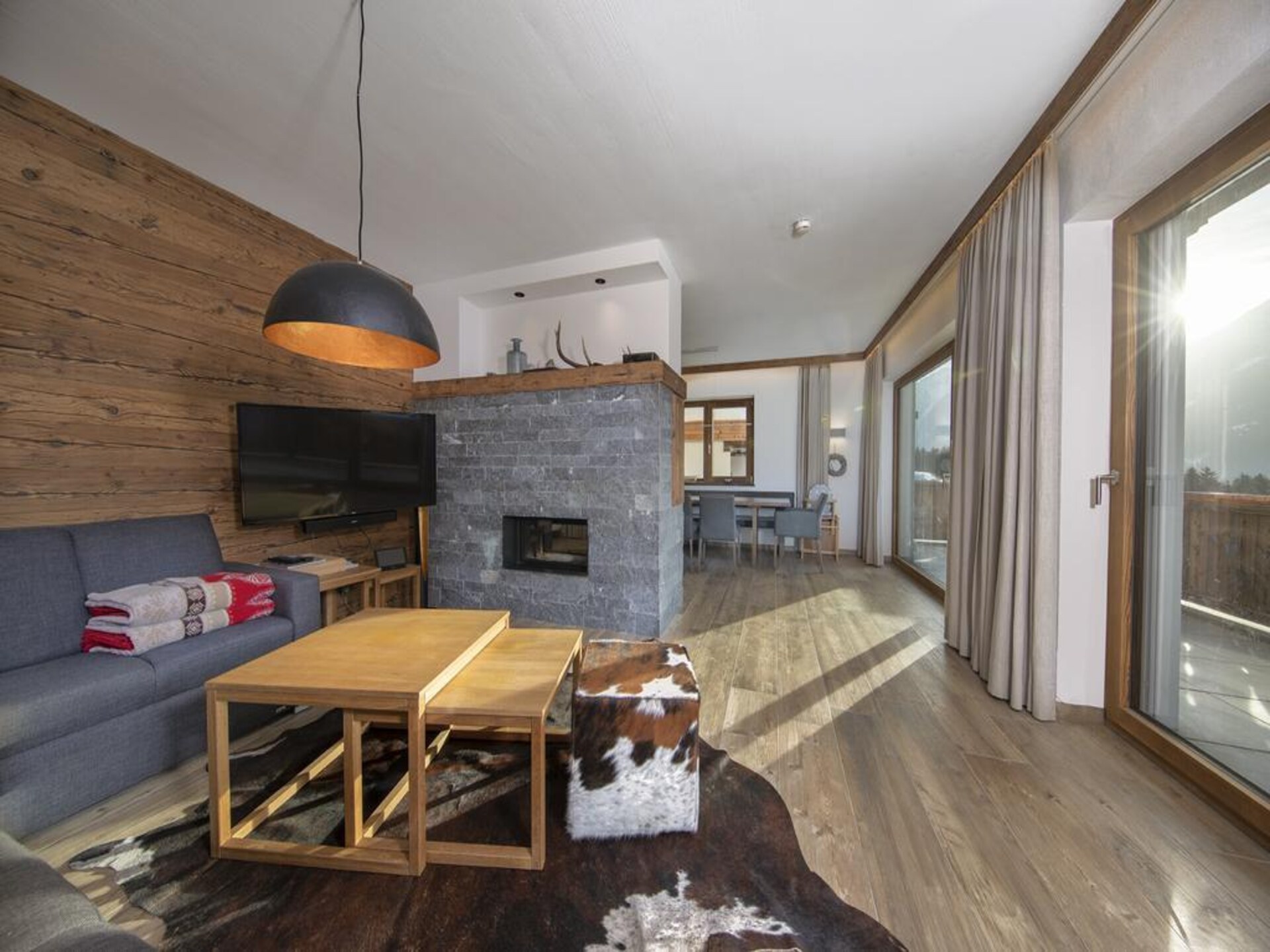 Luxe chalet aan de piste in Neukirchen met panoramisch uitzicht op de bergen - foto 12