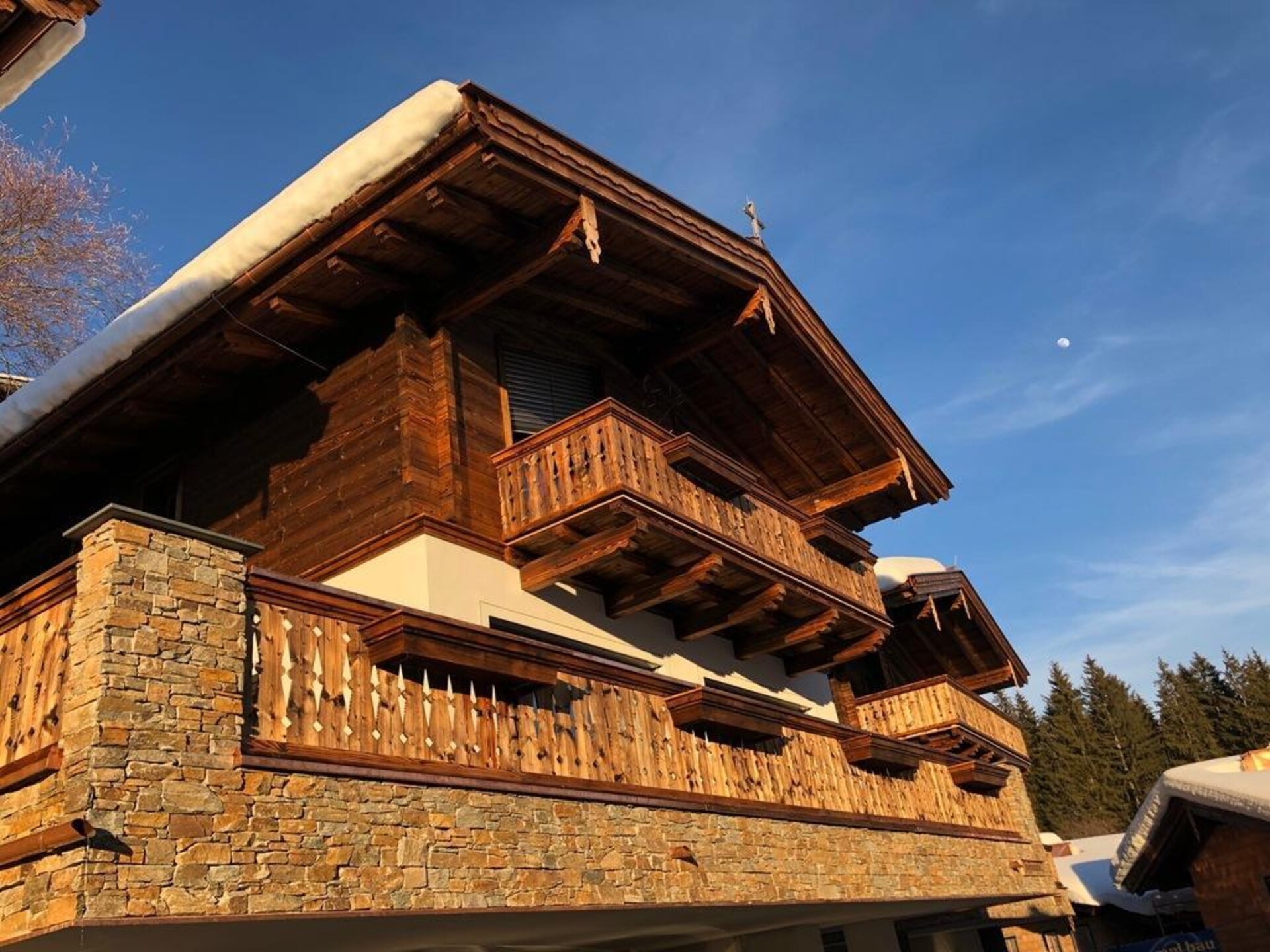 Luxe chalet Jagdhausspitze: ski-in/ski-out aan de piste in Neukirchen - foto 46
