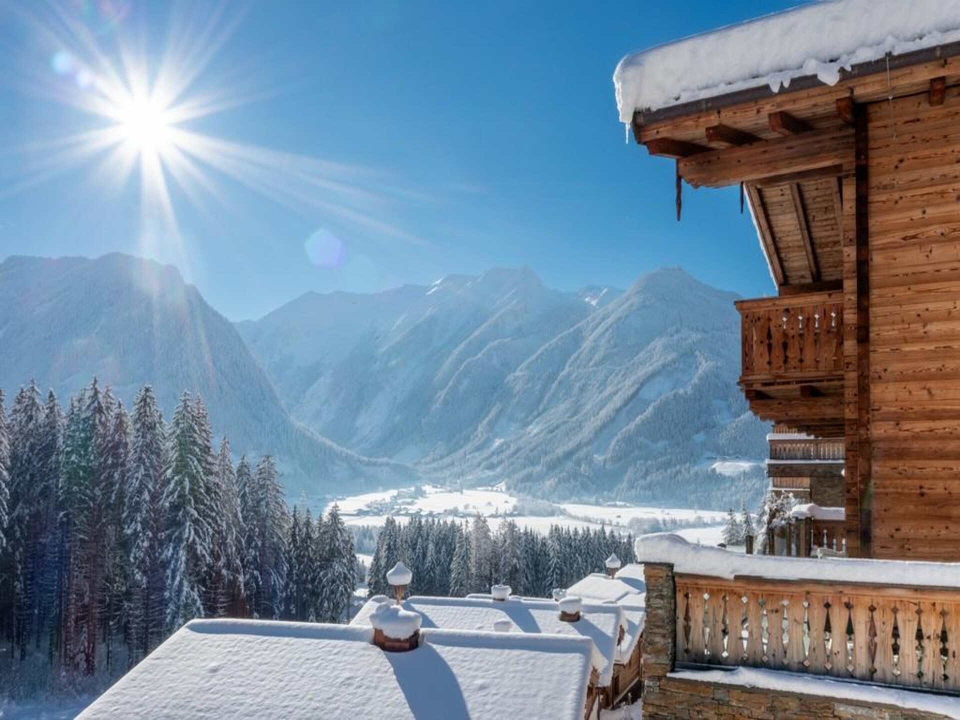 Nationalpark Chalet Goldbergspitze: Luxe chalet aan de piste in Neukirchen - foto 32
