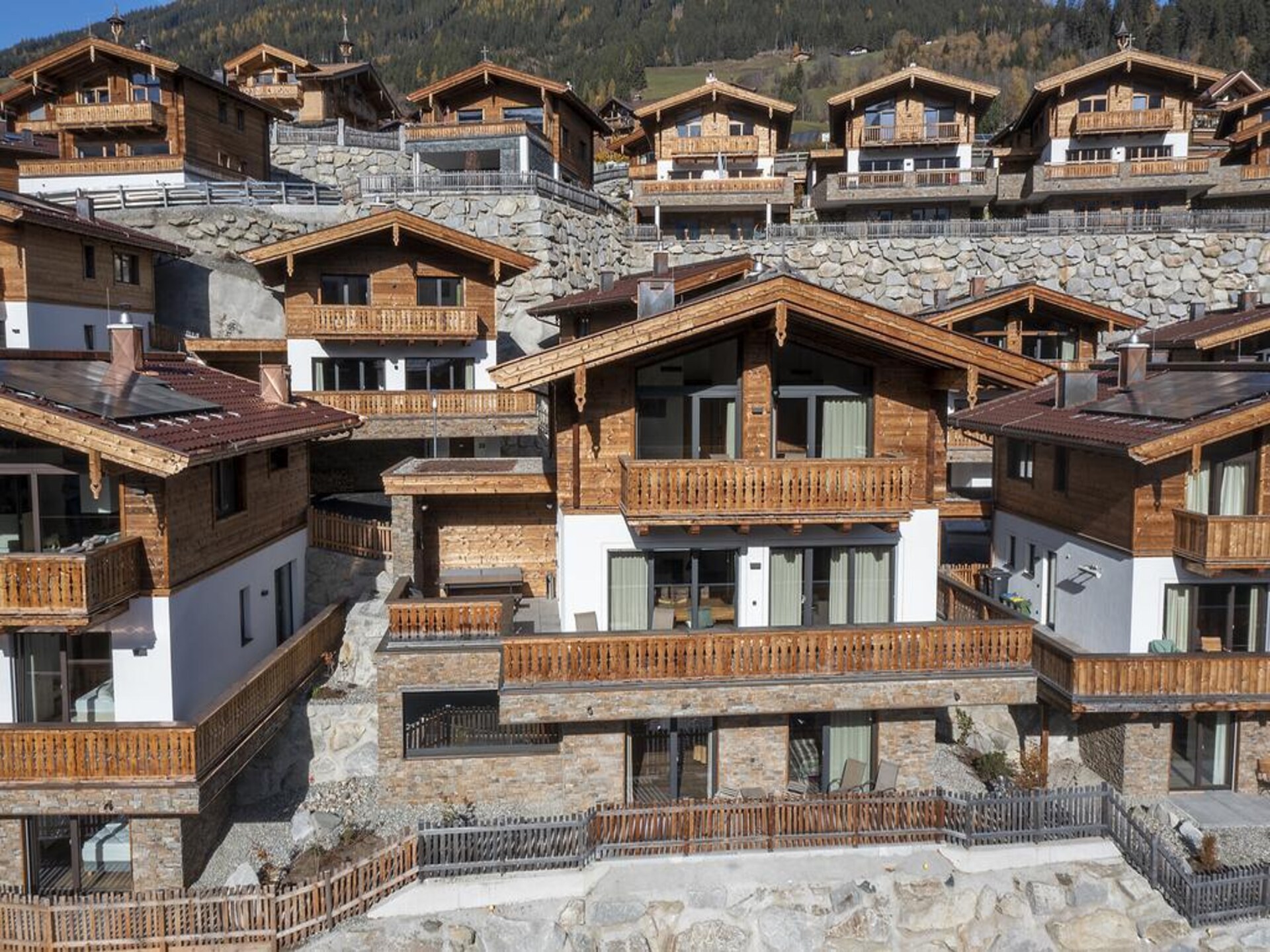10-persoons luxe chalet aan de piste in Neukirchen - foto 1
