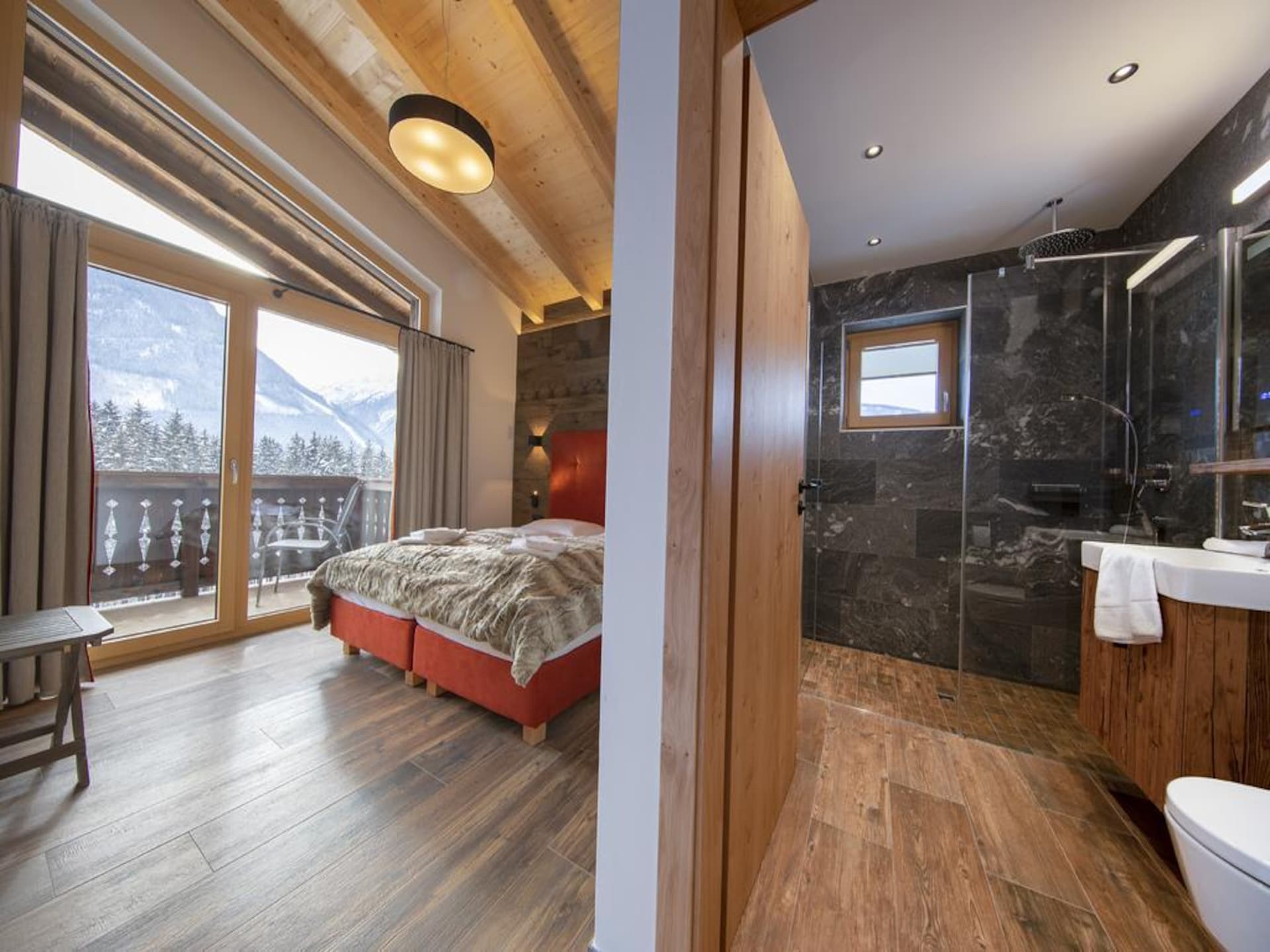10-persoons luxe chalet aan de piste in Neukirchen - foto 23